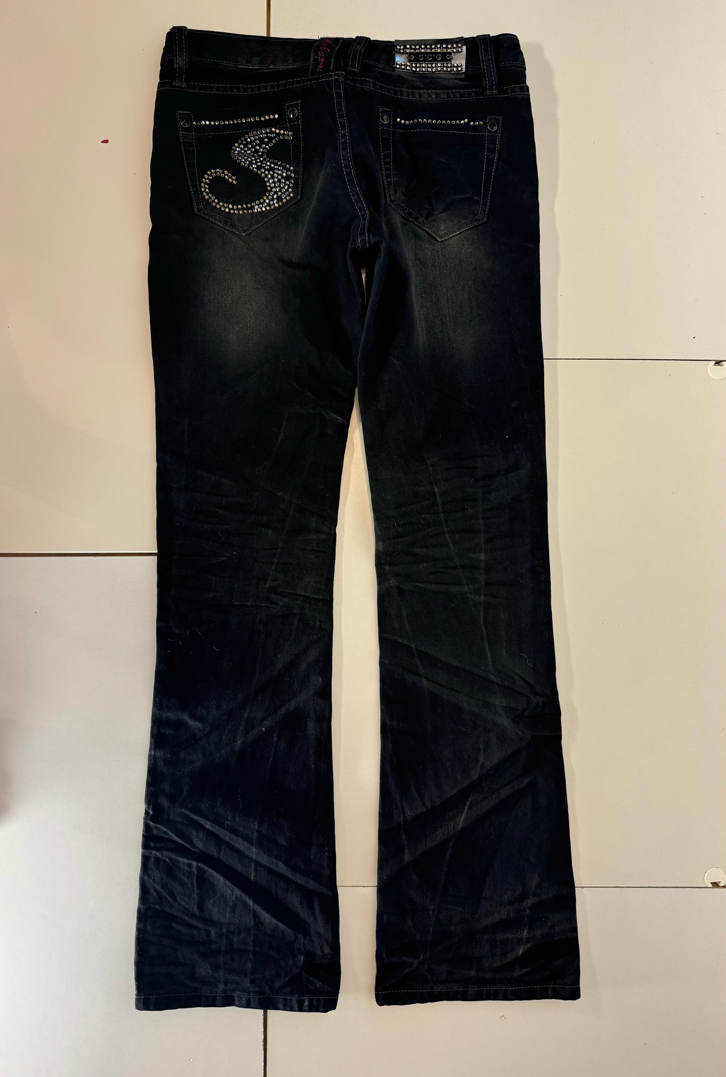 Lågmidjade jeans stl: S