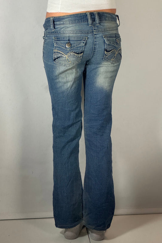 Lågmidjade jeans stl: XS