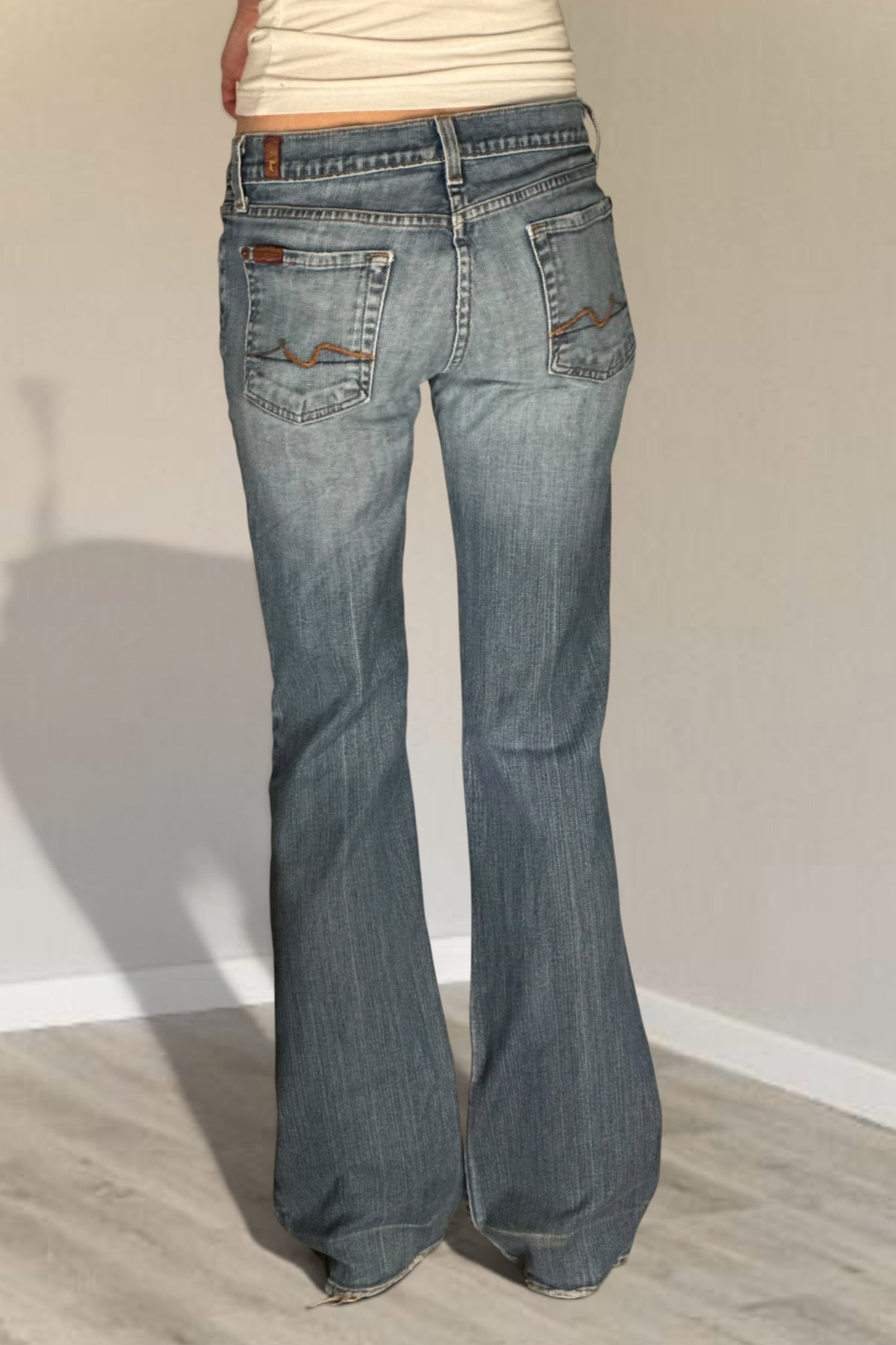 Lågmidjade jeans stl: XS