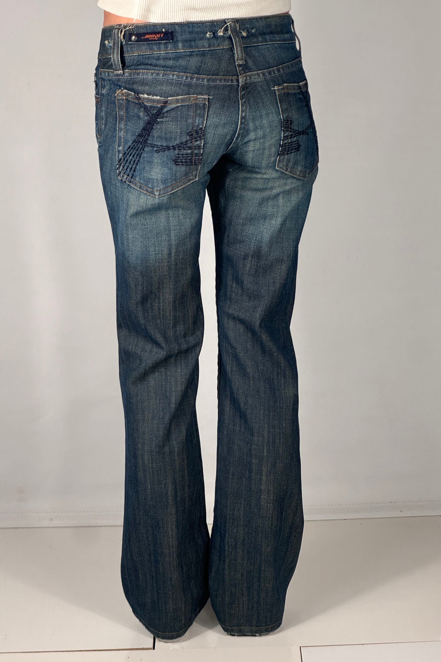 Lavtaljede jeans str: XS