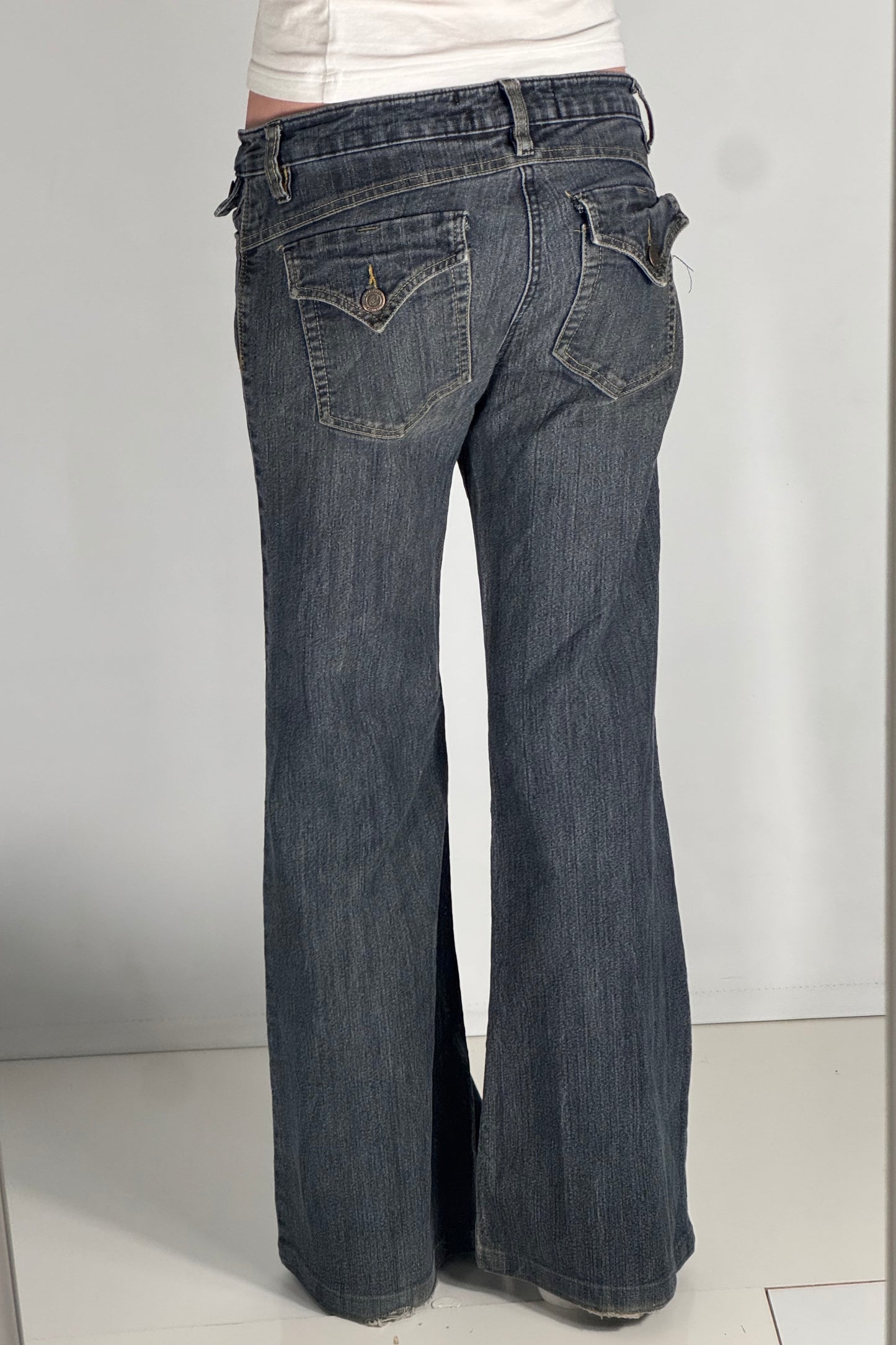 Lågmidjade jeans stl: S
