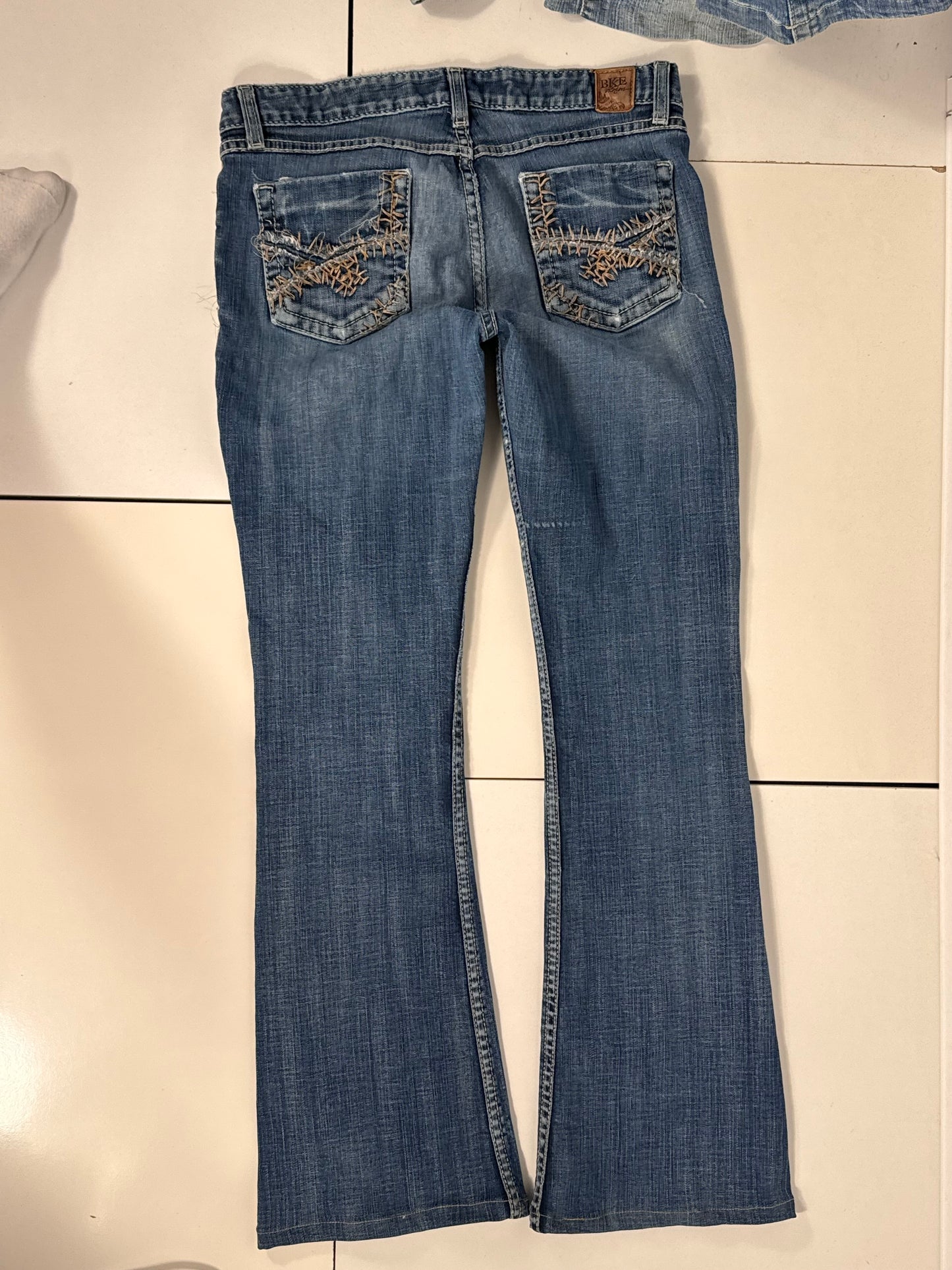 Lågmidjade jeans stl: S/M