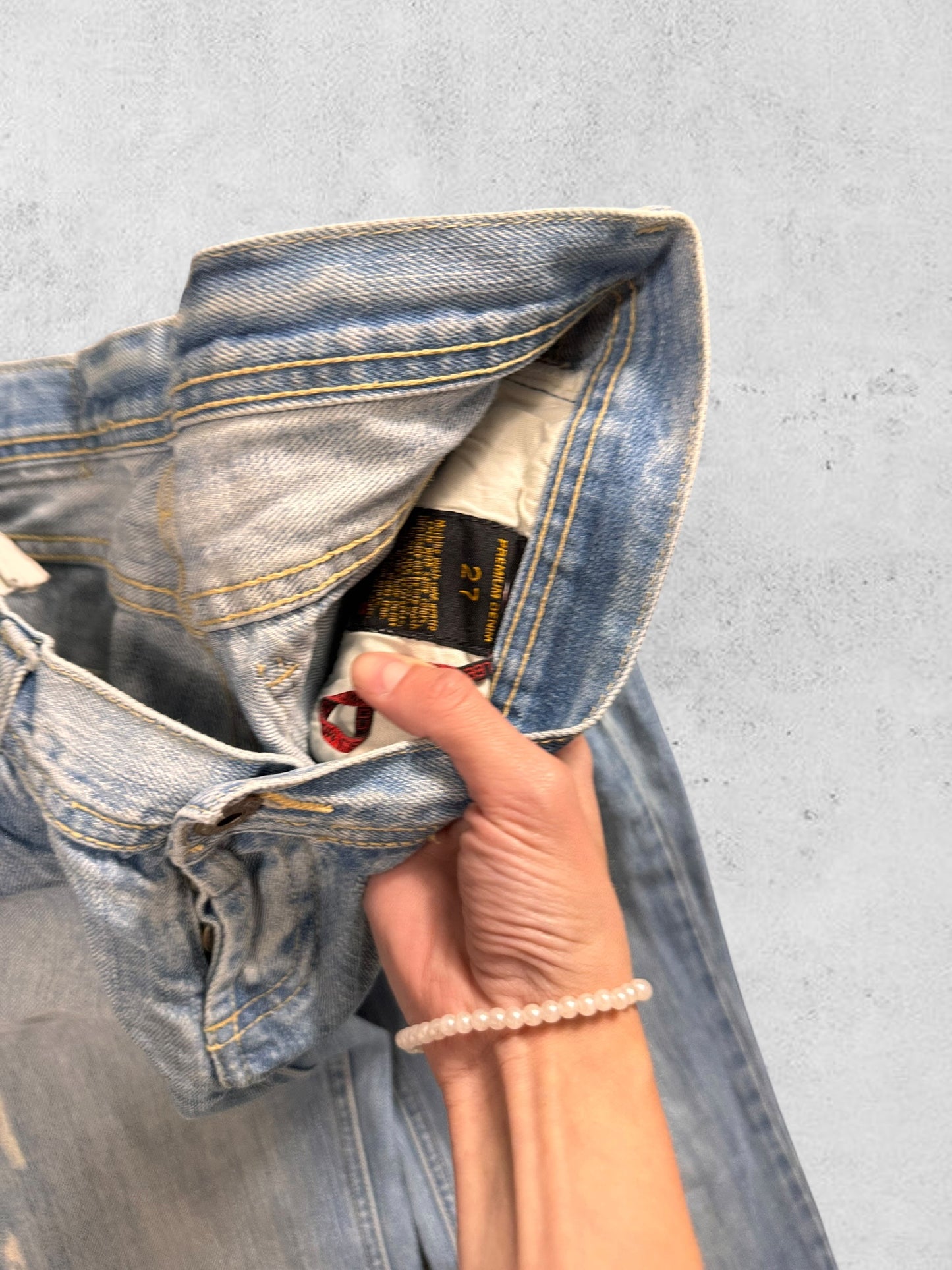 Lågmidjade jeans stl: S