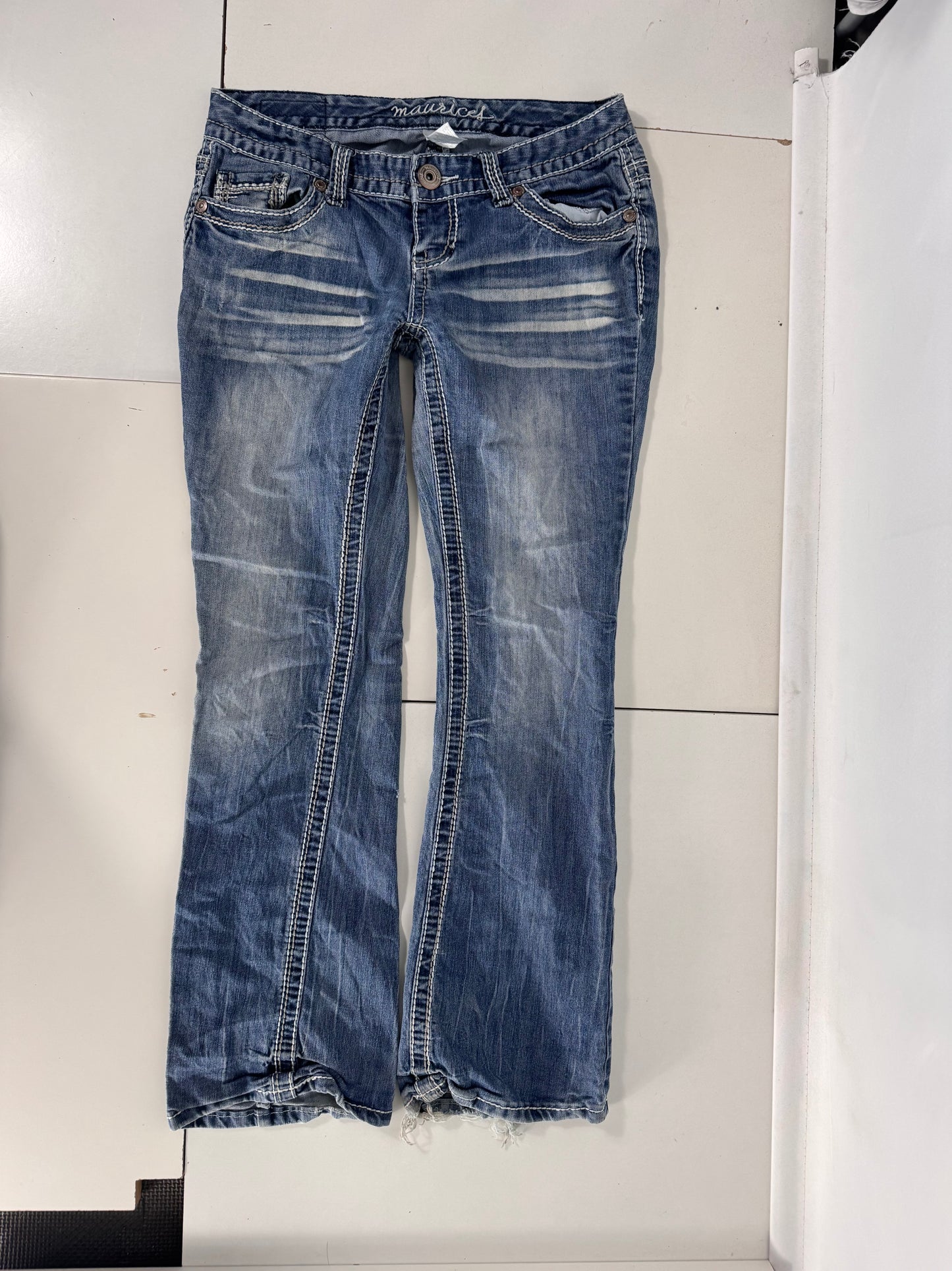 Lågmidjade jeans stl: S