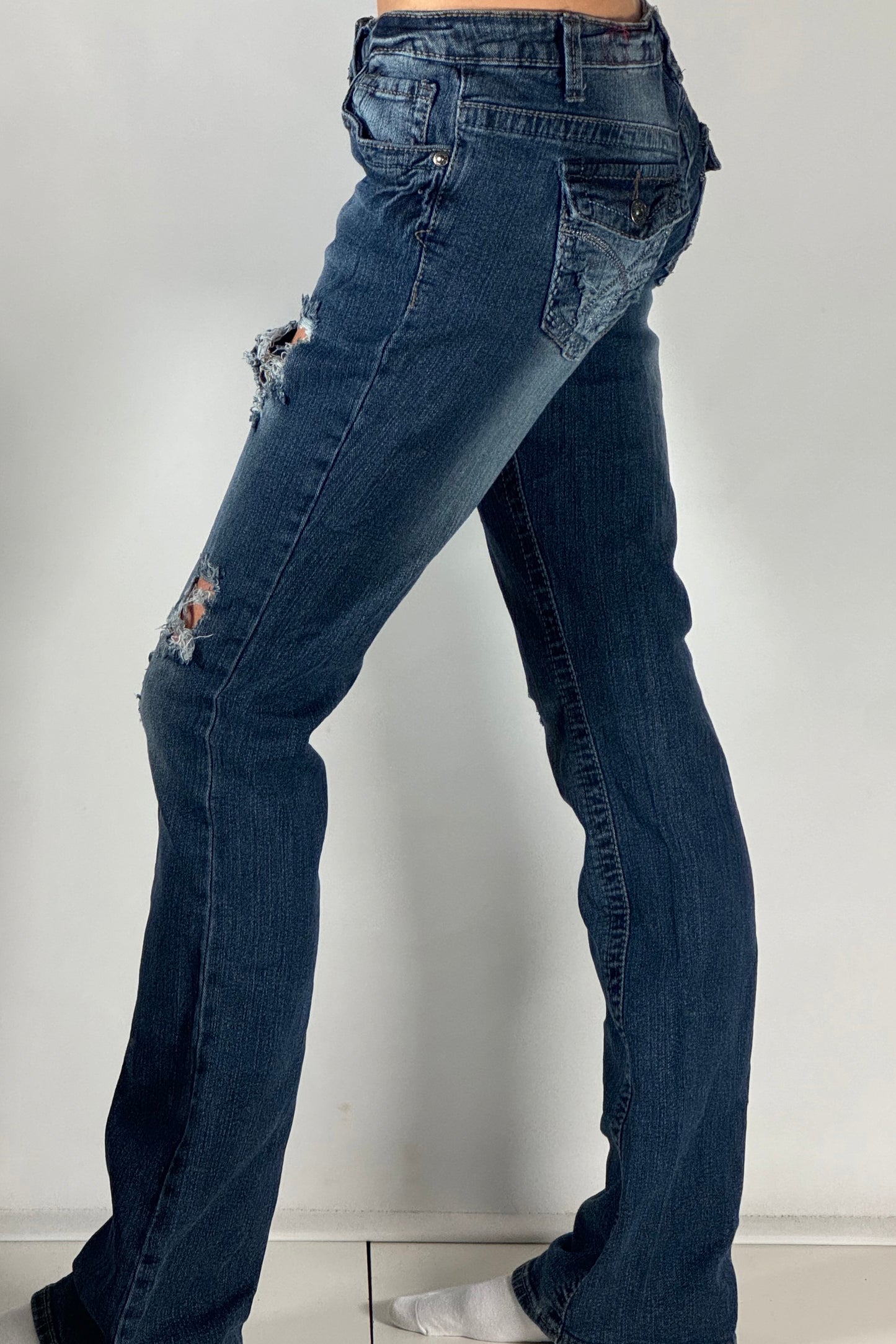 Lågmidjade jeans stl: S