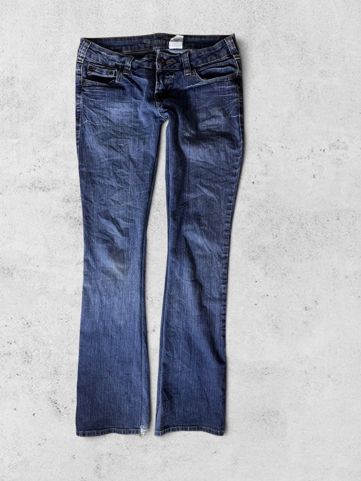 Low-rise jeans size: S