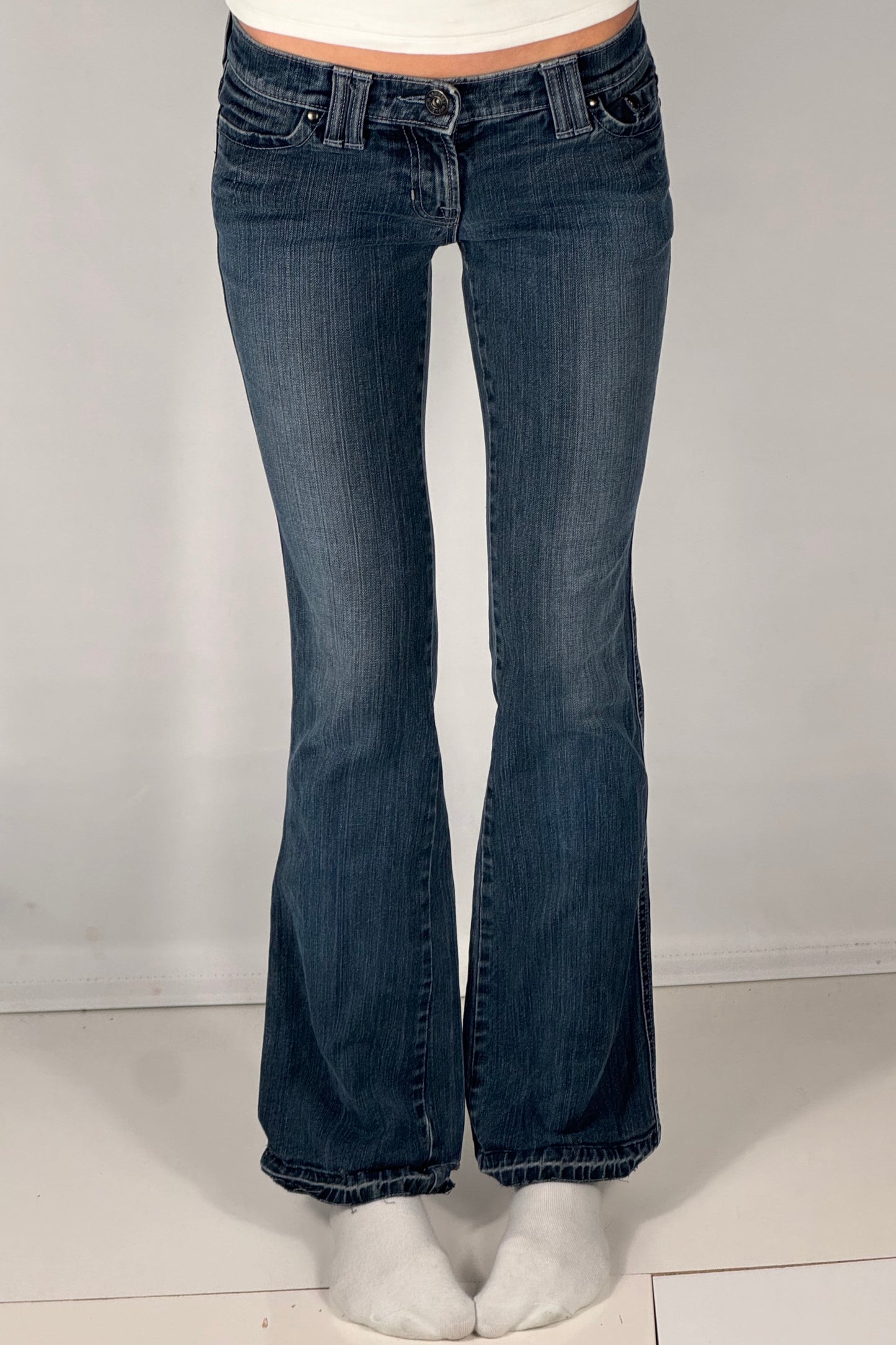 Lågmidjade jeans stl: XXS
