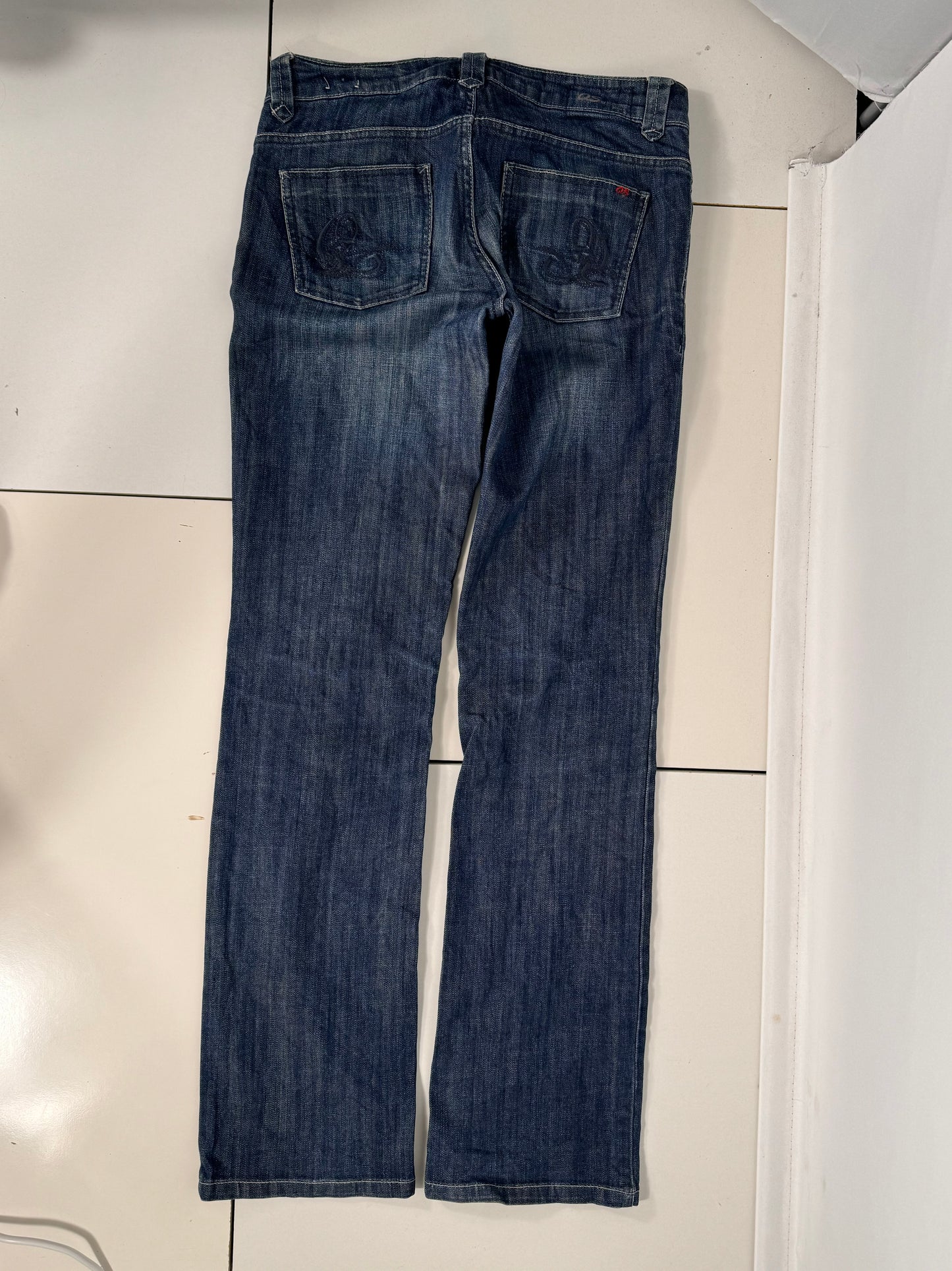 Lavtaljede jeans str: S/M