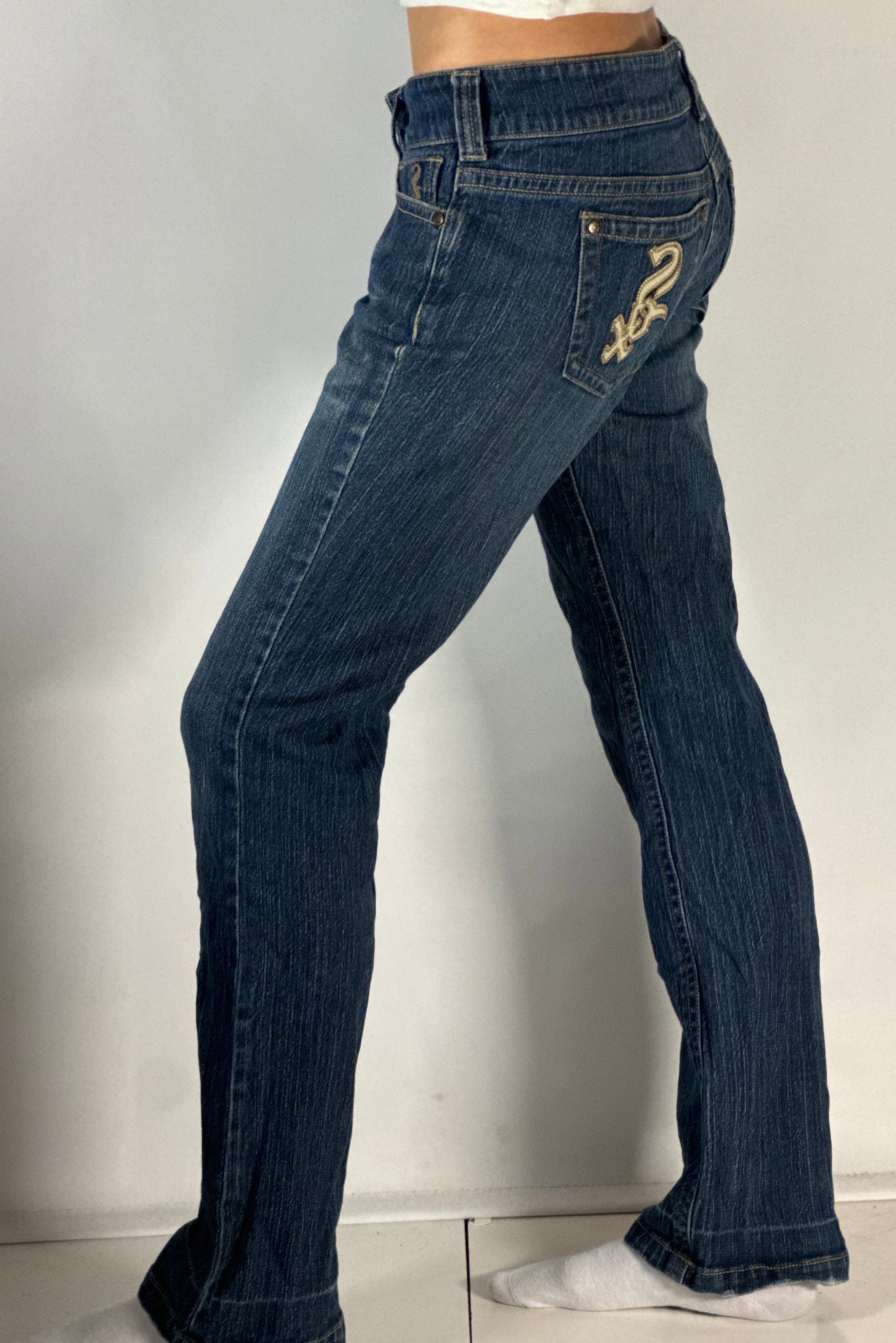 Lågmidjade jeans stl: XS