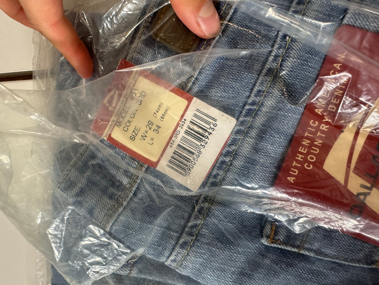 Lågmidjade jeans stl: S (W29/L34)