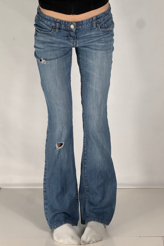 Lågmidjade jeans stl: XS