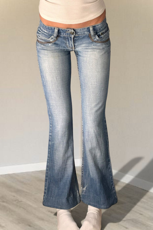 Lågmidjade jeans stl: XXS