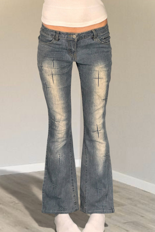 Lågmidjade jeans stl: XXS