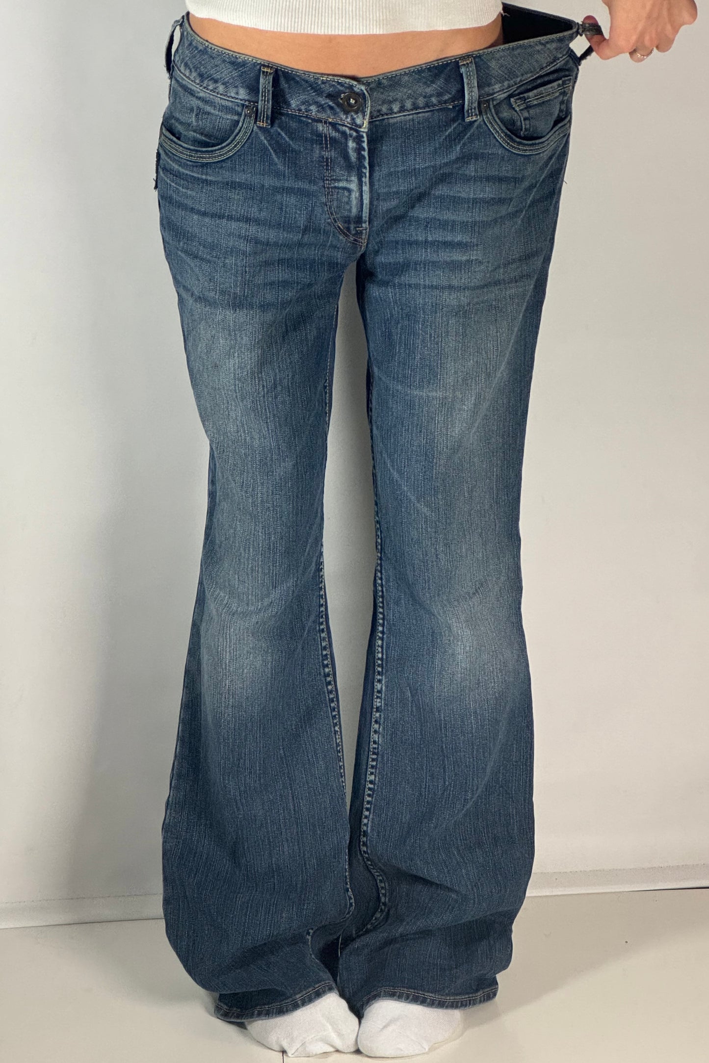 Lågmidjade jeans stl: L