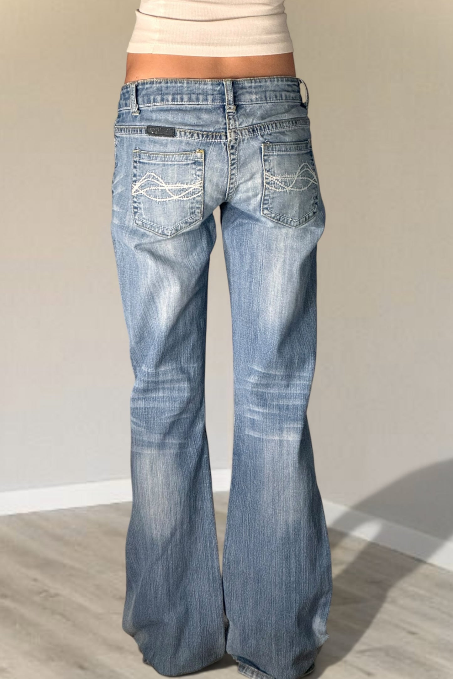 Lågmidjade jeans stl: XS