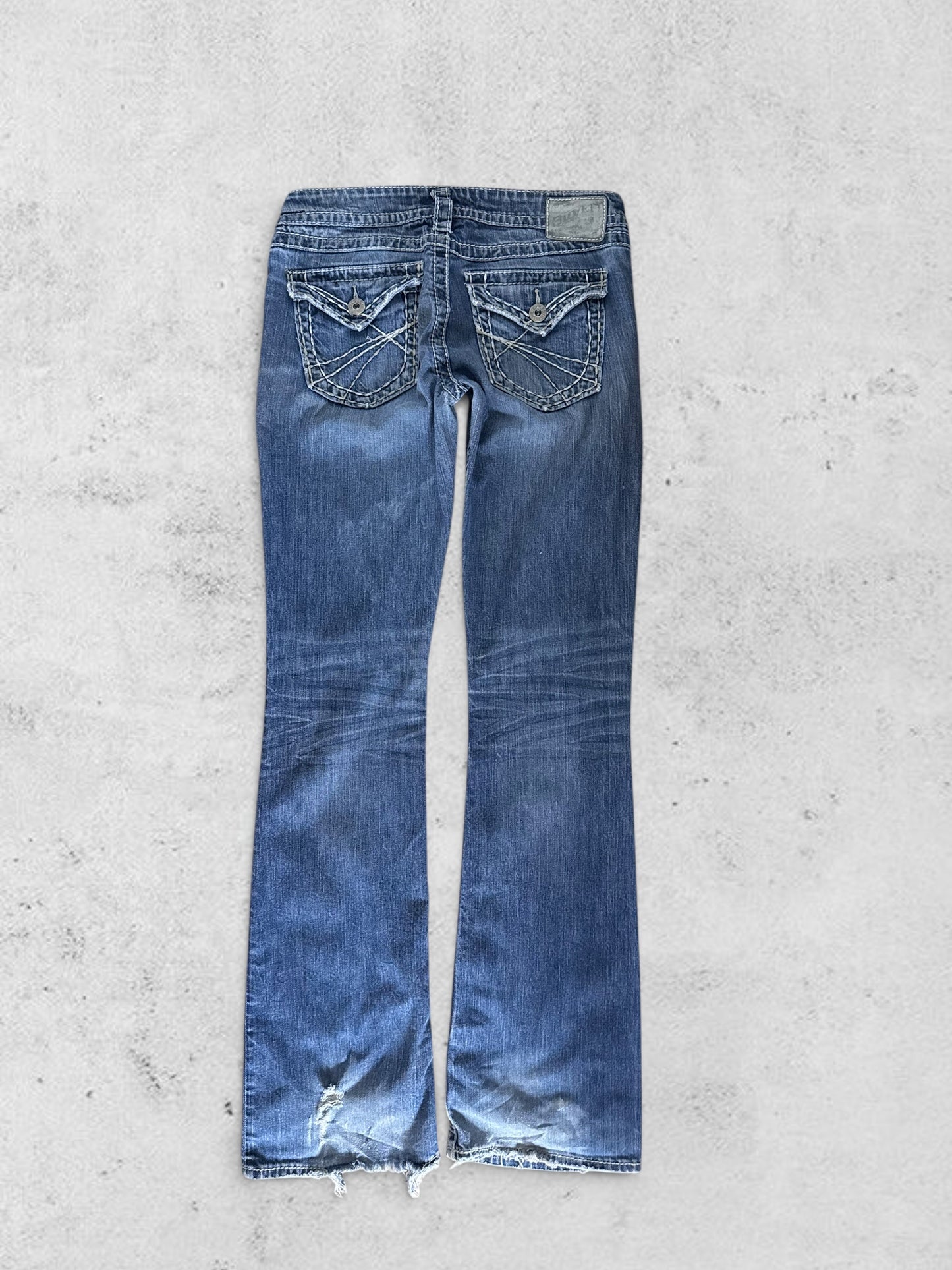 Lågmidjade jeans stl: S
