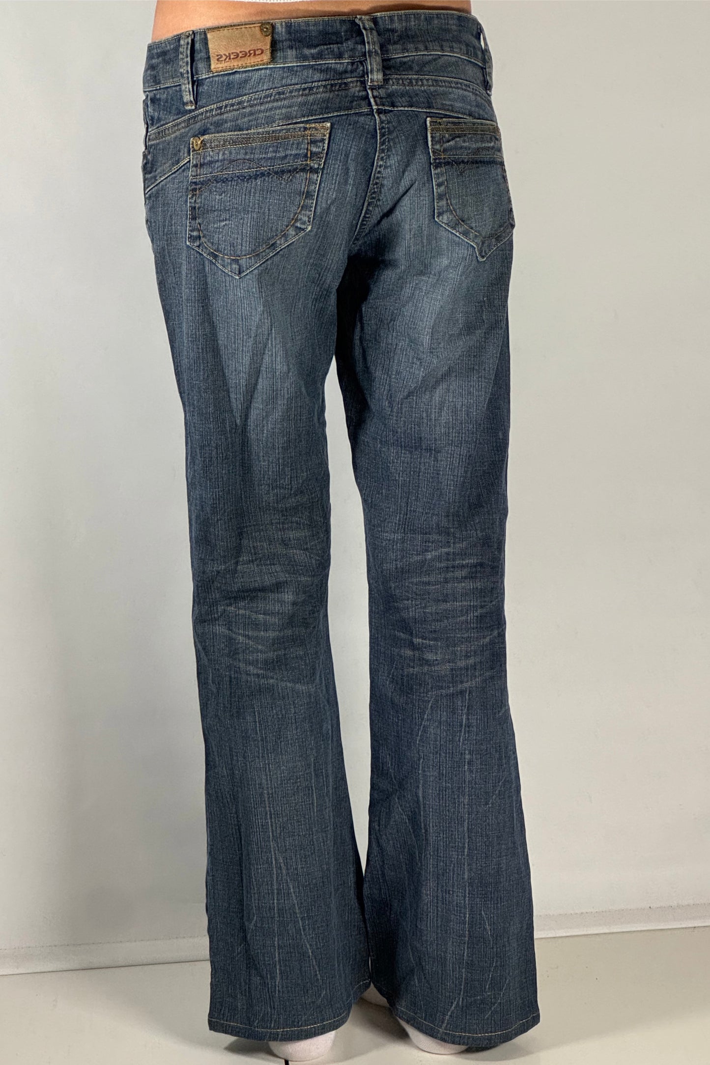 Lågmidjade jeans stl: S