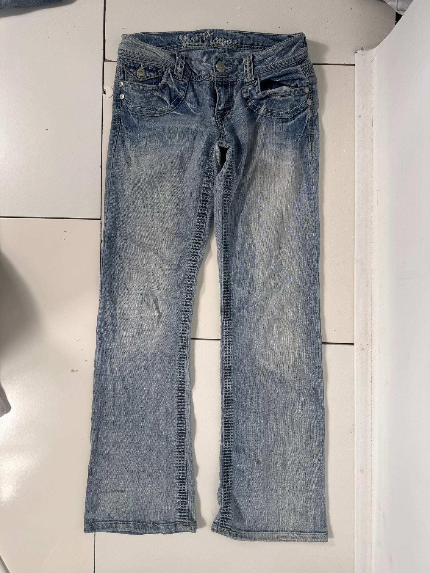 Lågmidjade jeans stl: XS/S