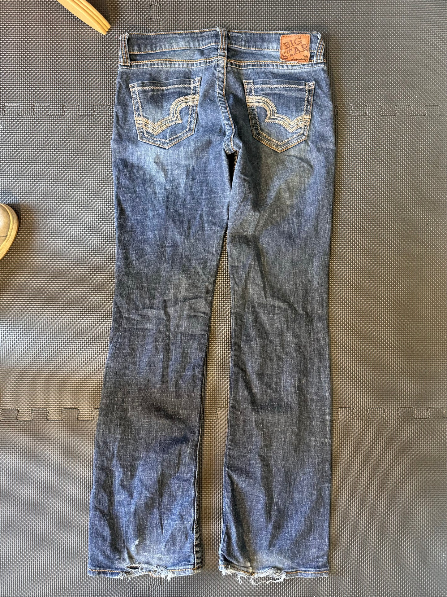 Lågmidjade jeans stl: S