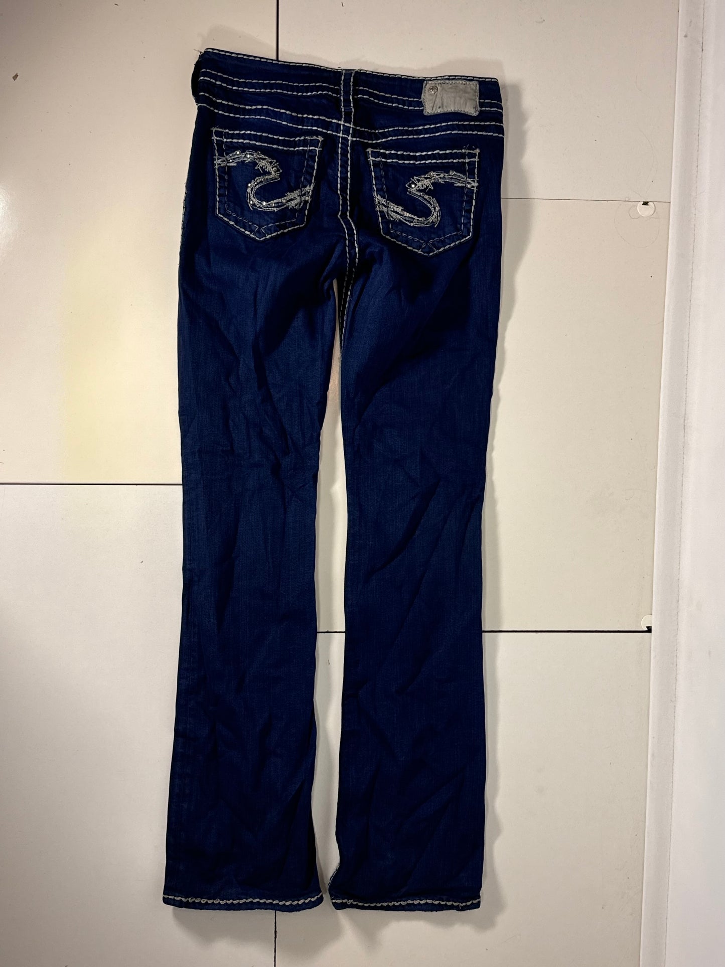 Lågmidjade jeans stl: S