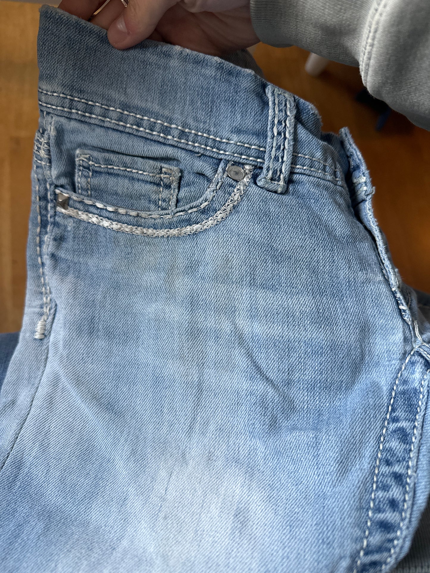 Lågmidjade jeans stl: S