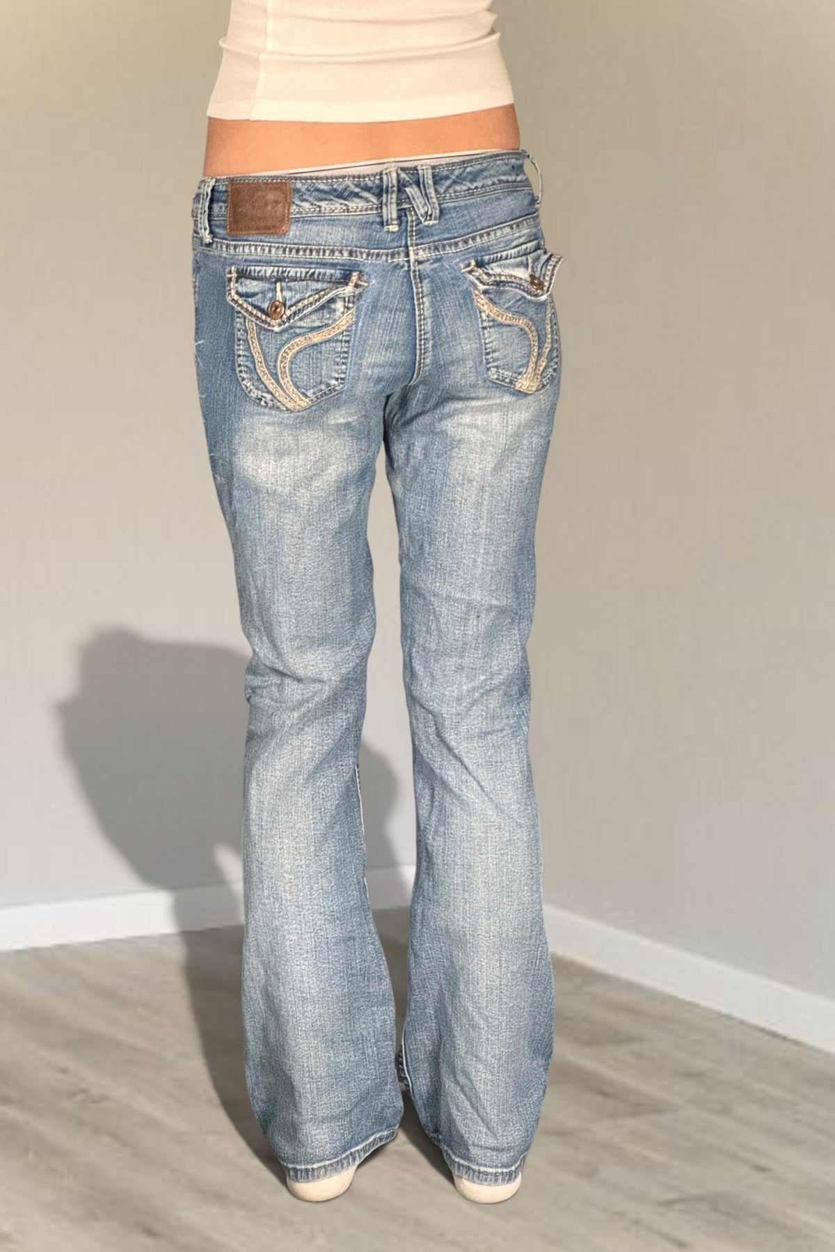 Lågmidjade jeans stl: XS
