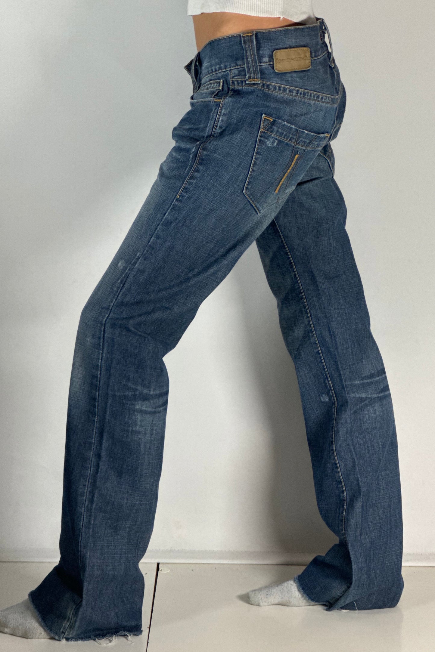 Lågmidjade jeans stl: S