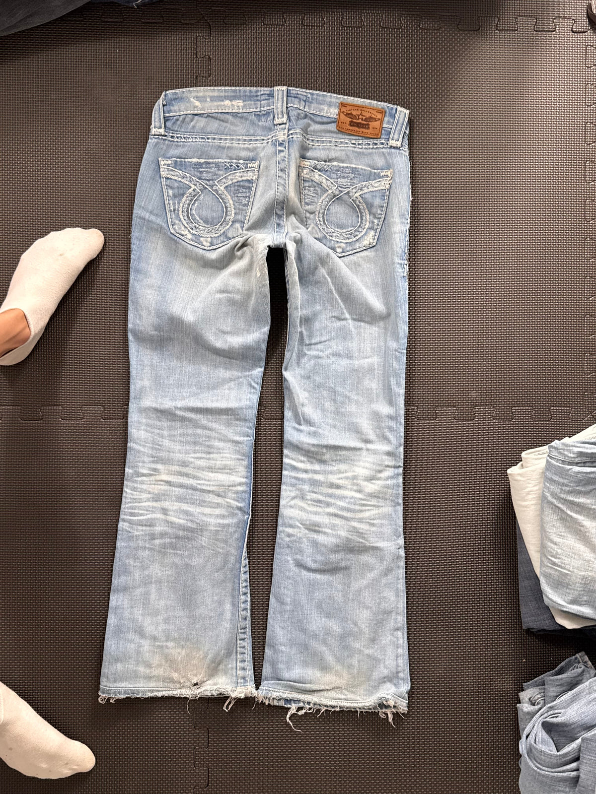 Lågmidjade jeans stl: S