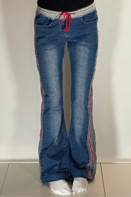 Lågmidjade jeans stl: S/M