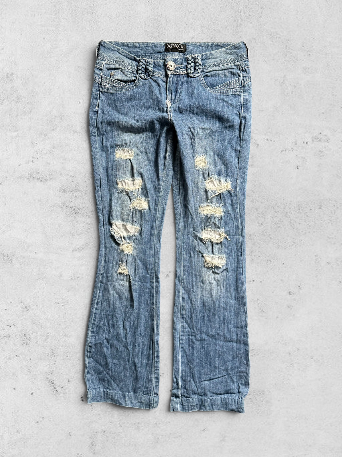 Lågmidjade jeans stl: S