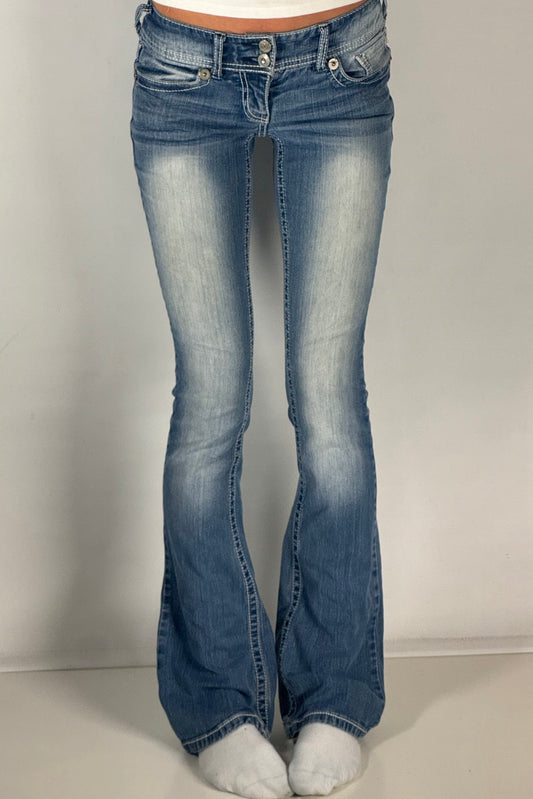 Lågmidjade jeans stl: XXS