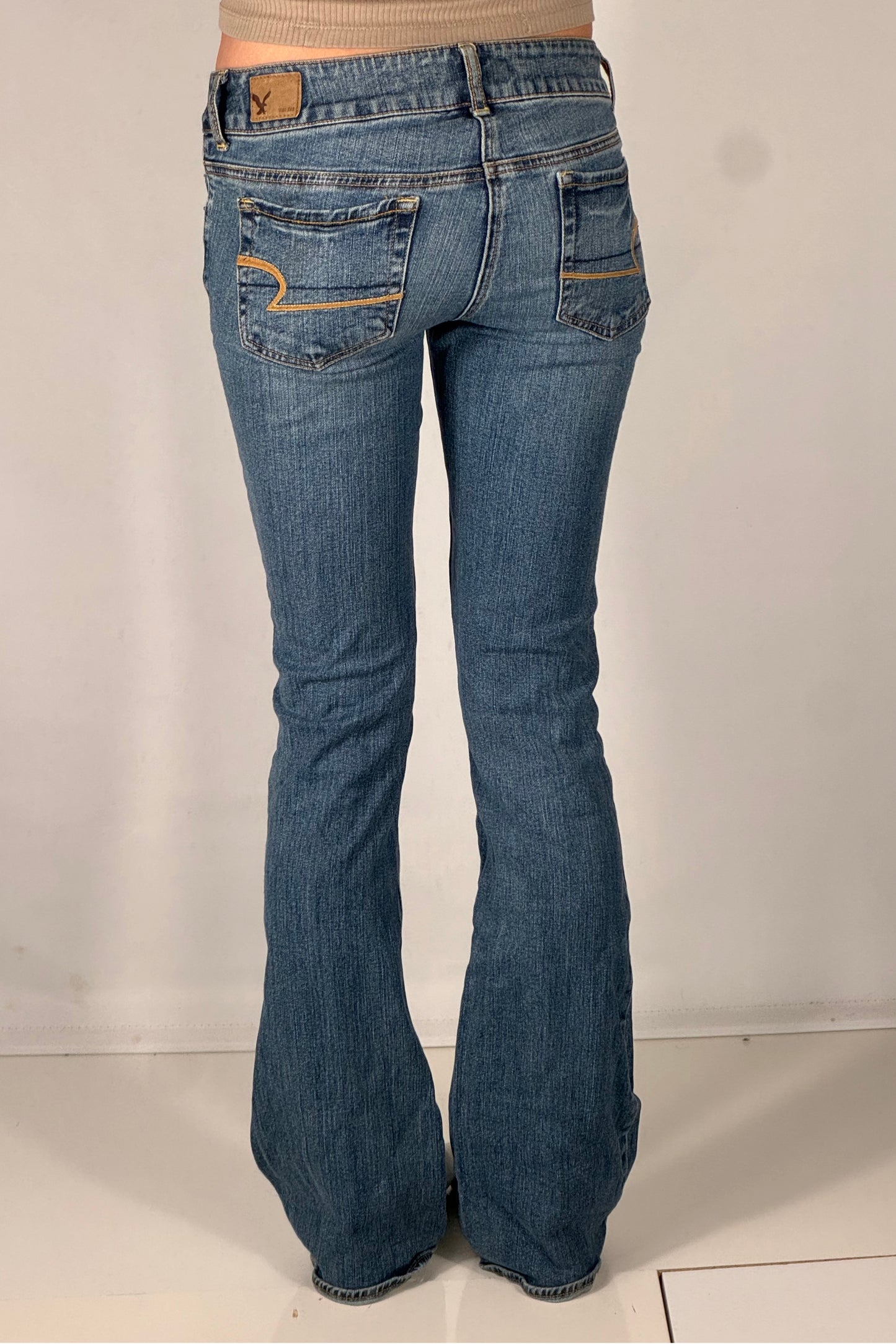 Lågmidjade jeans stl: XS