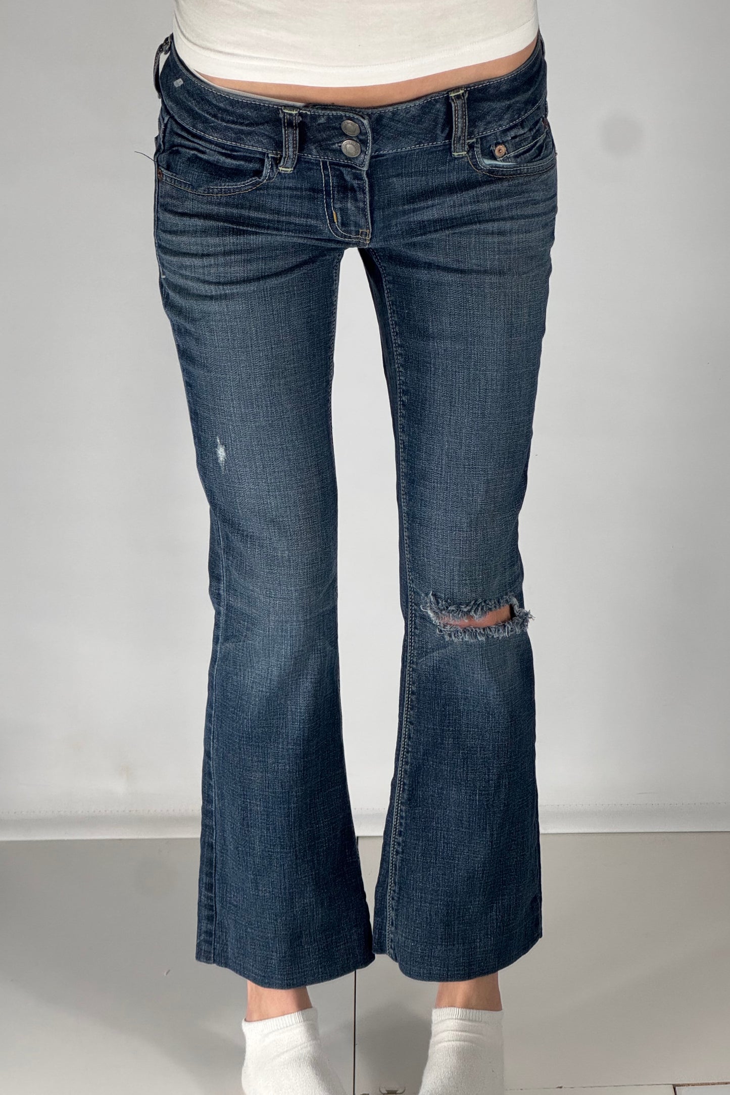 Lågmidjade jeans stl: XXS