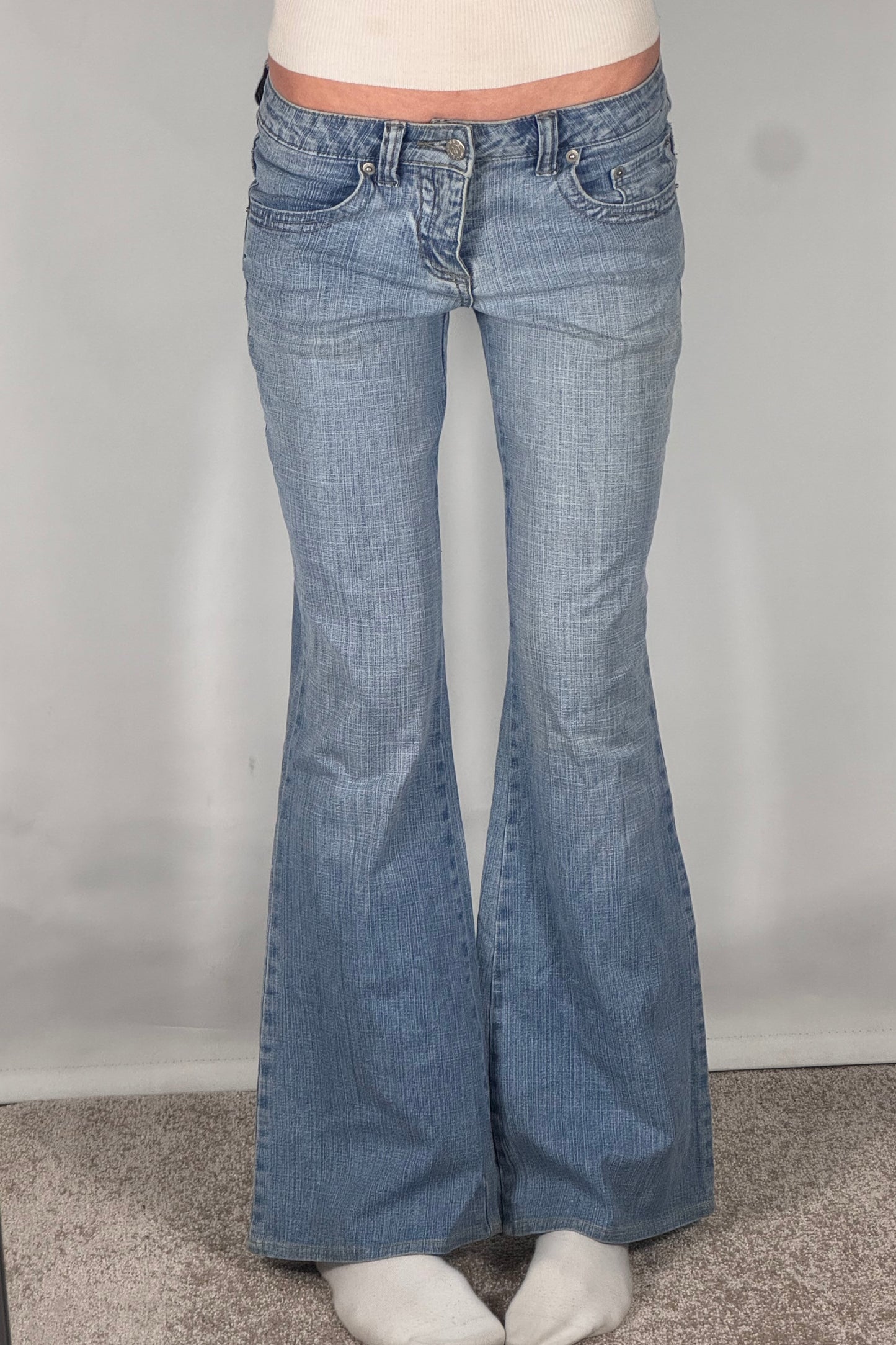 Lågmidjade jeans stl: XS