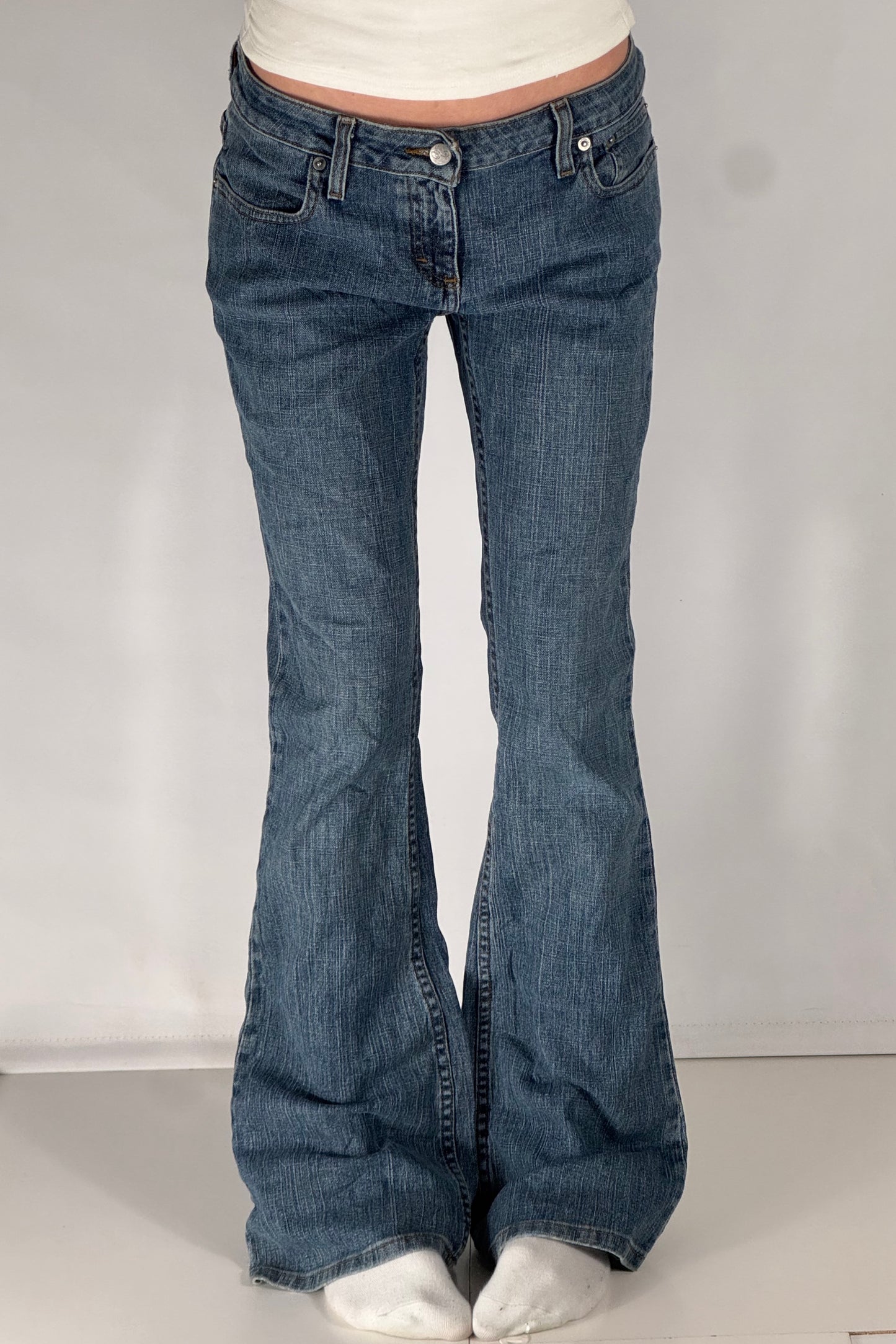Lågmidjade jeans stl: M