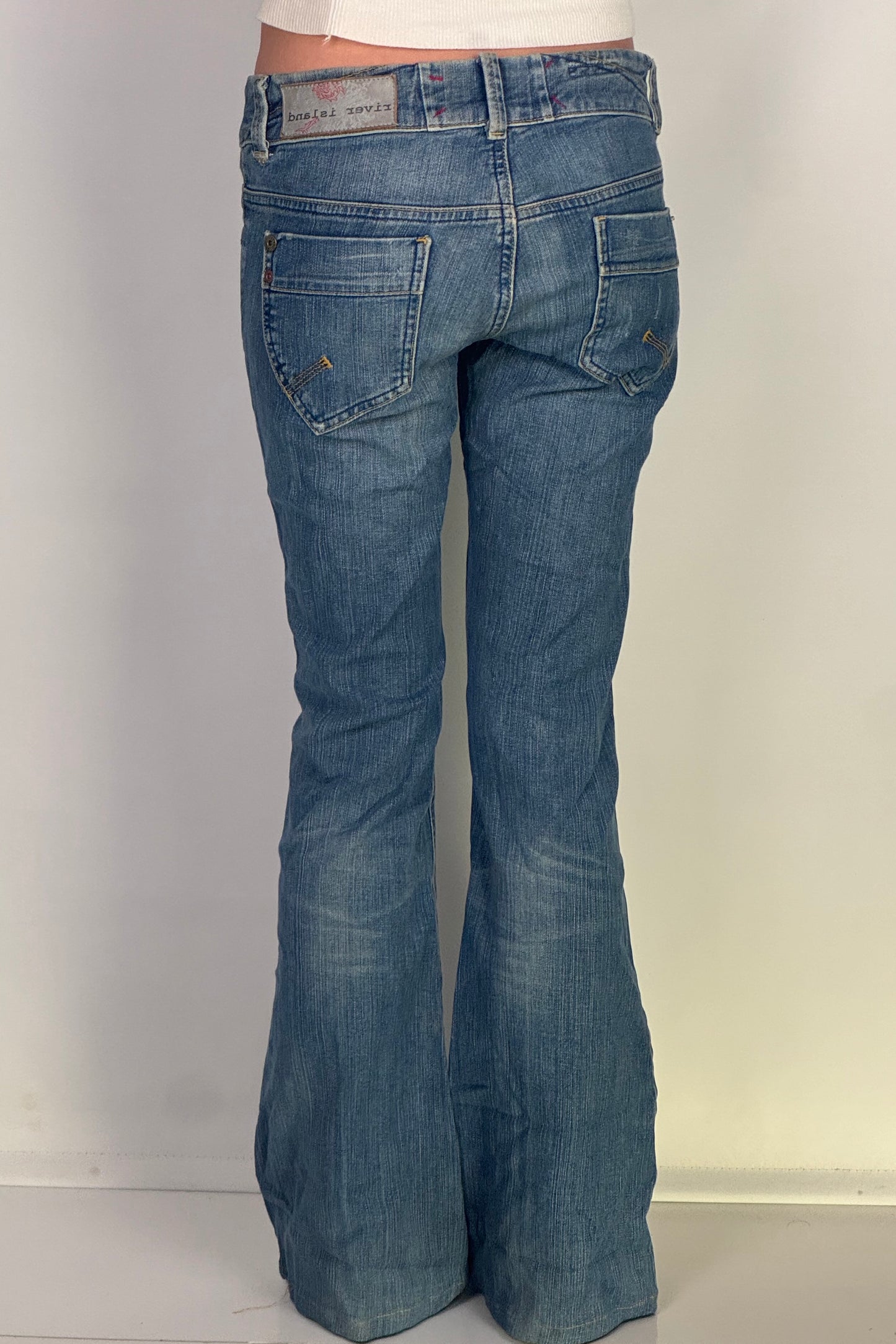 Lågmidjade jeans stl: S