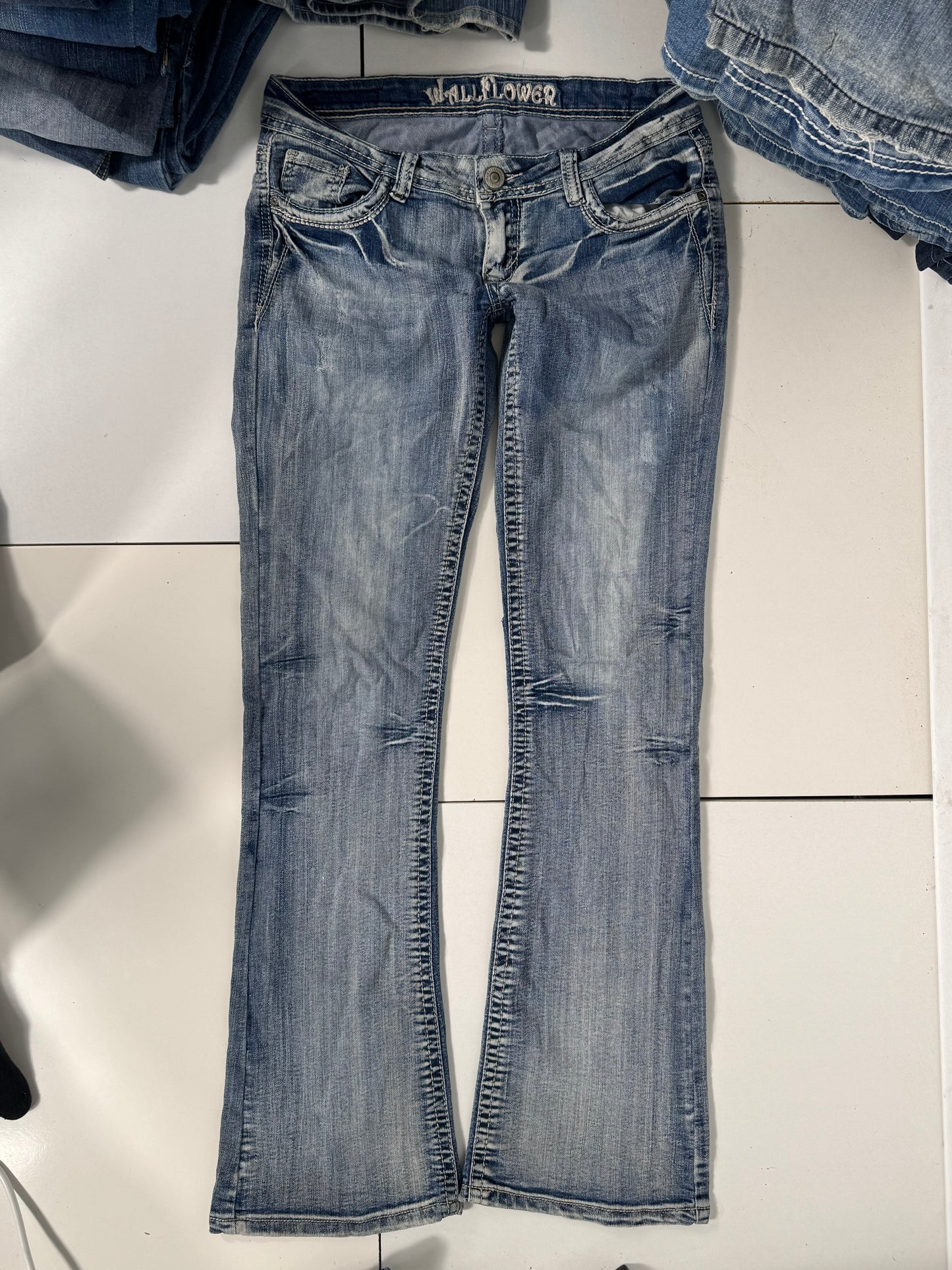 Lågmidjade jeans stl: S