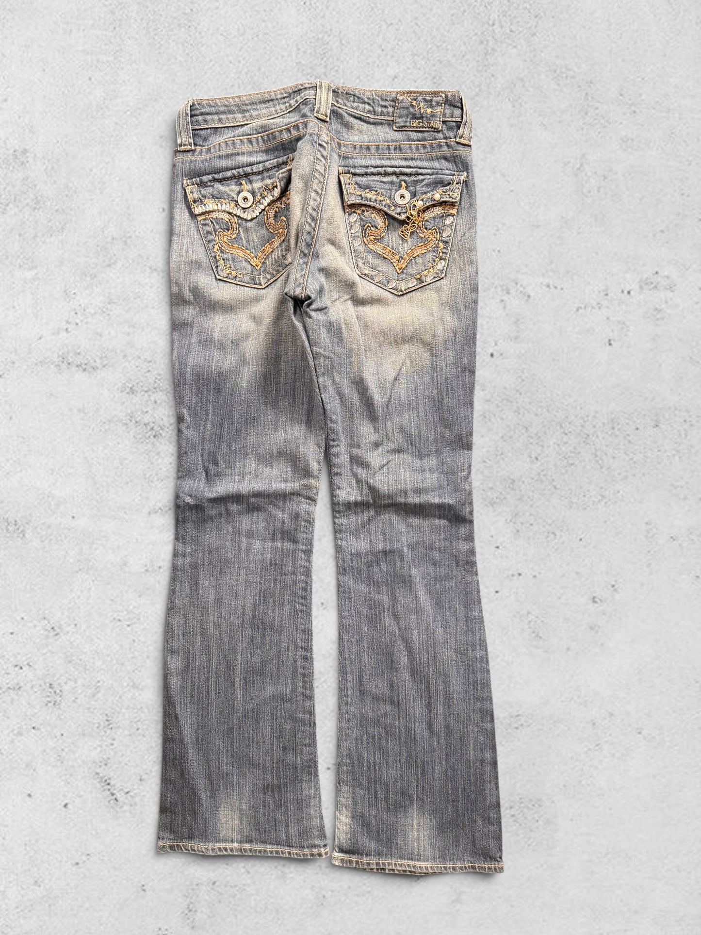 Lågmidjade jeans stl: S