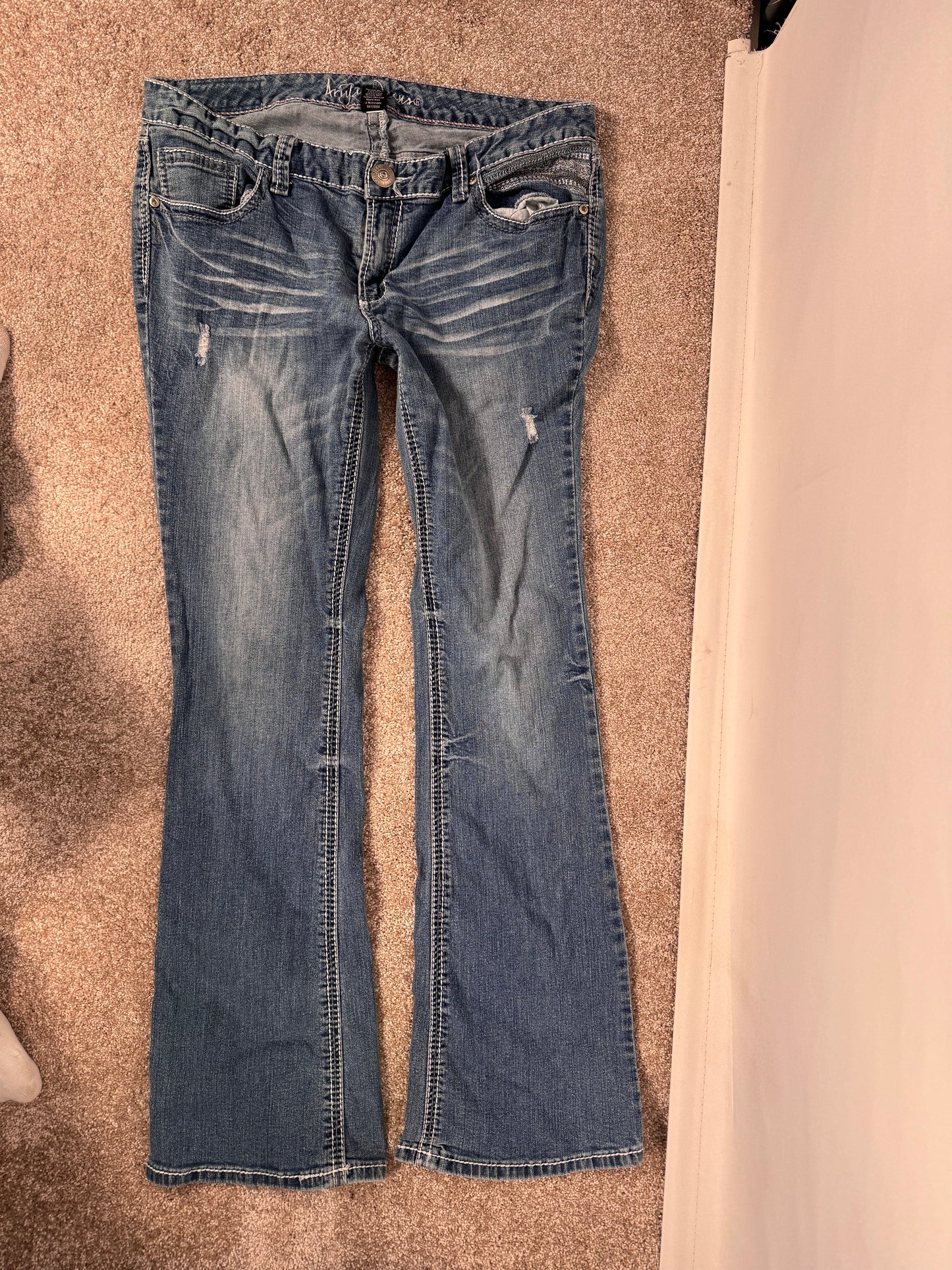 Lågmidjade jeans stl: L