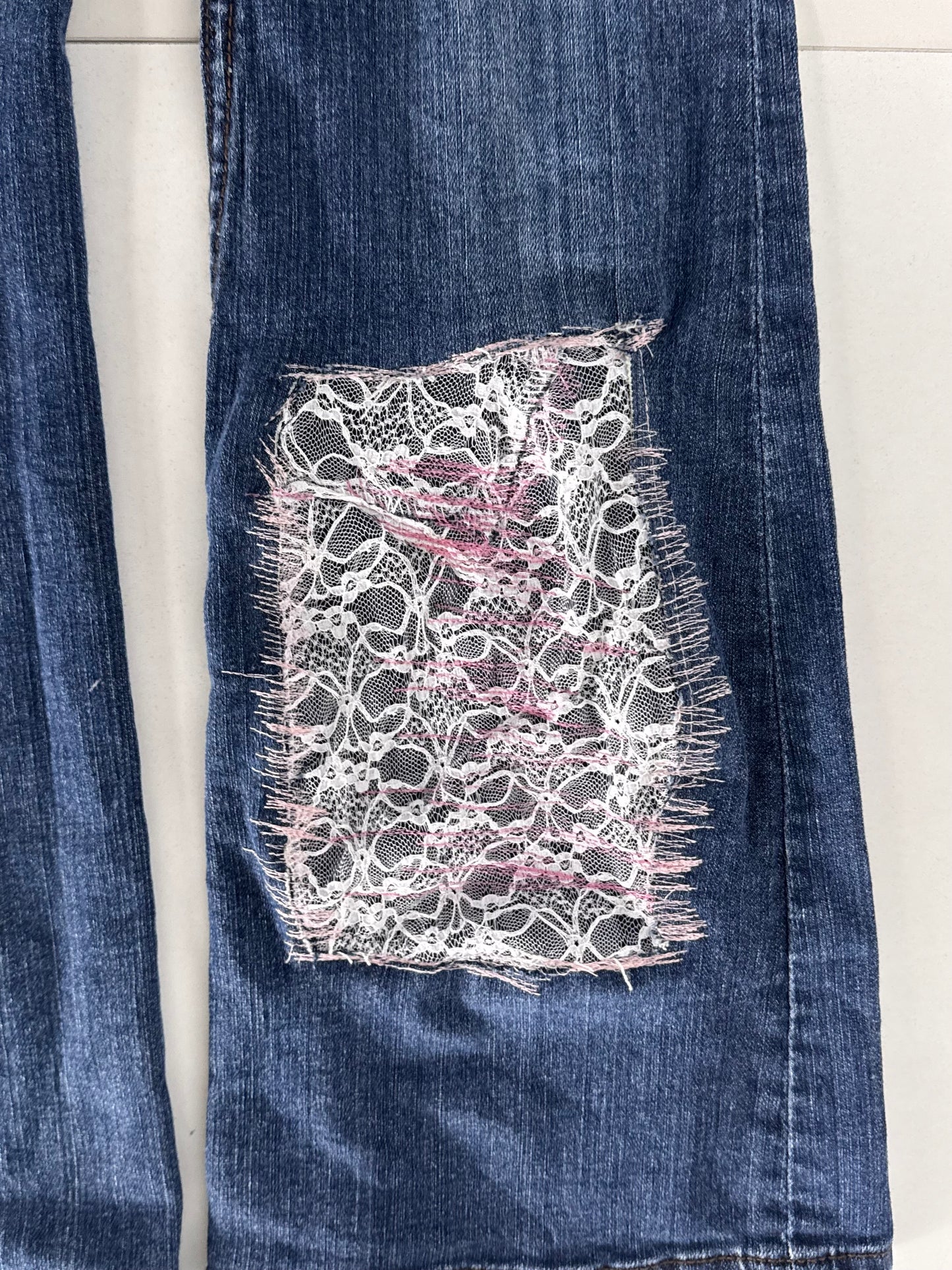 Lågmidjade jeans stl: XS