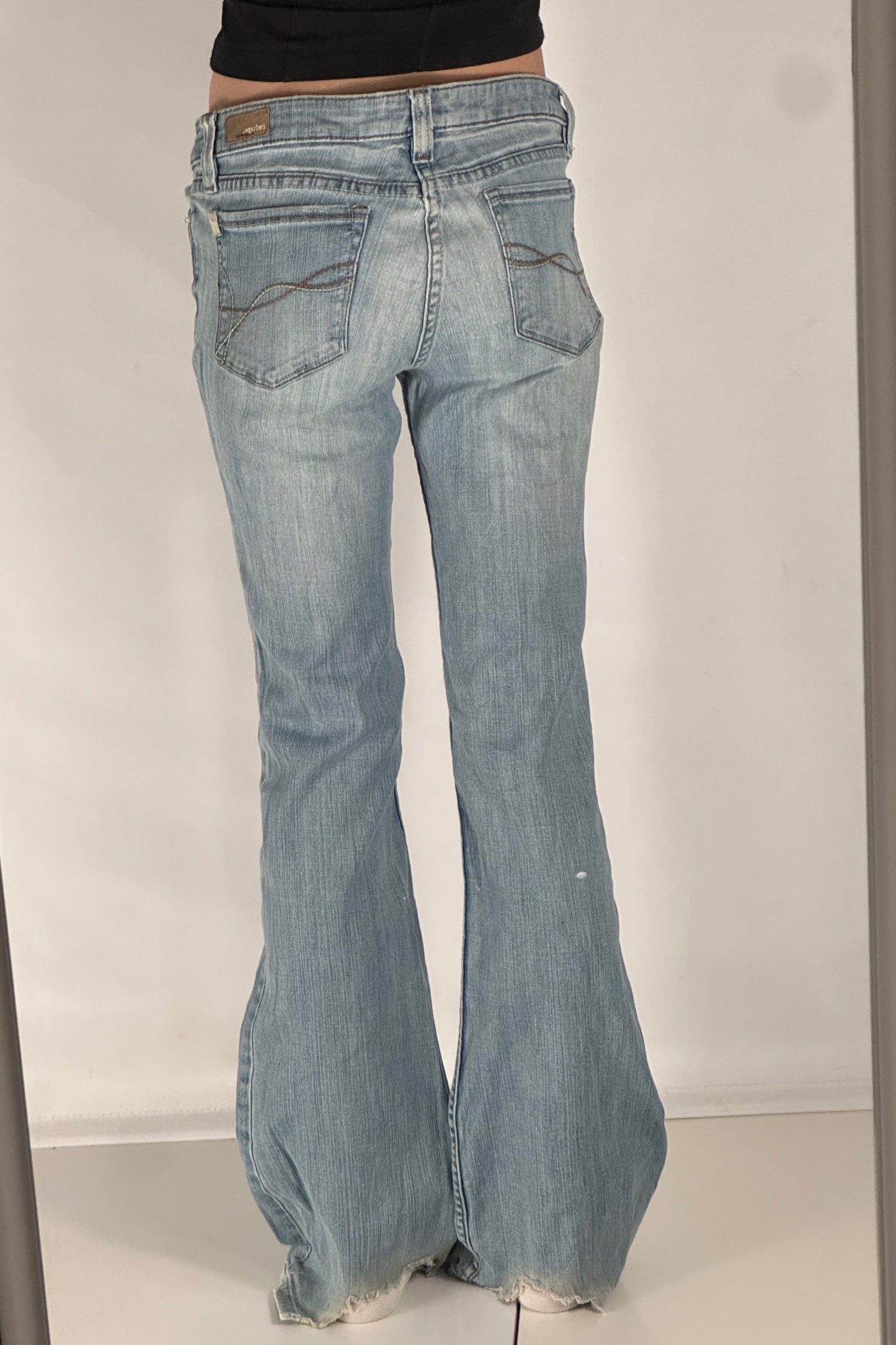 Lågmidjade jeans stl: S
