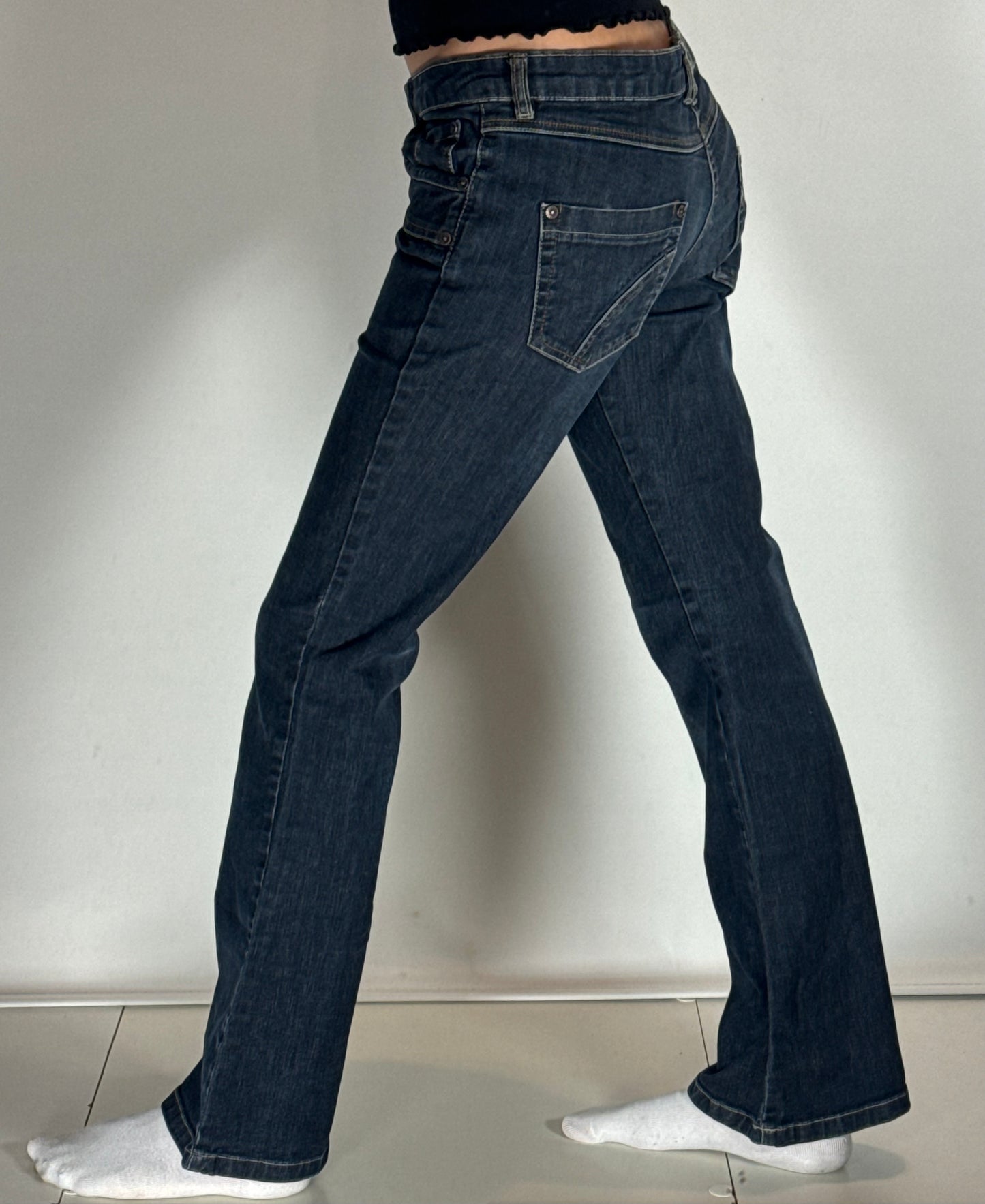 Lågmidjade jeans stl: S