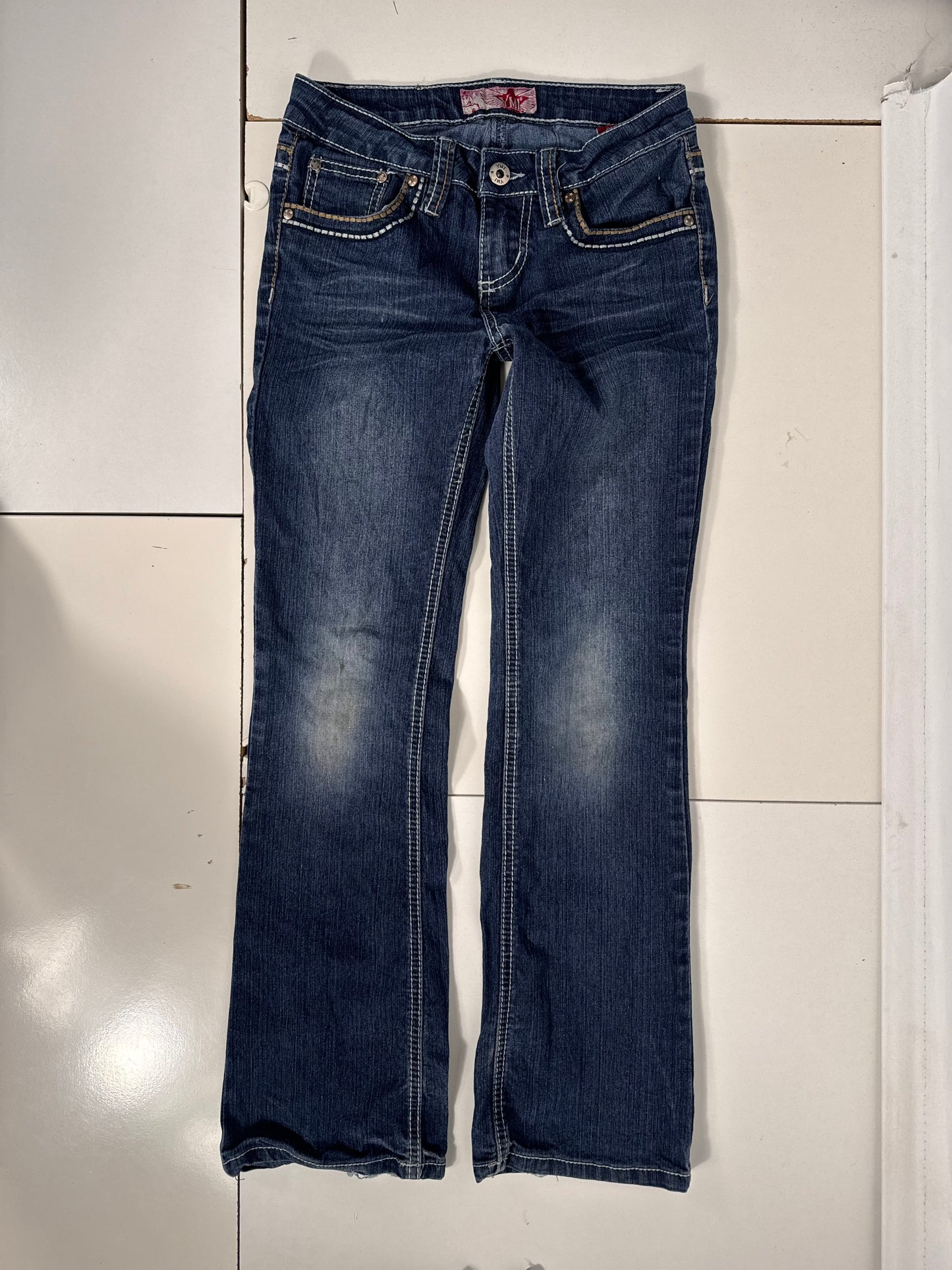 Lågmidjade jeans stl:
