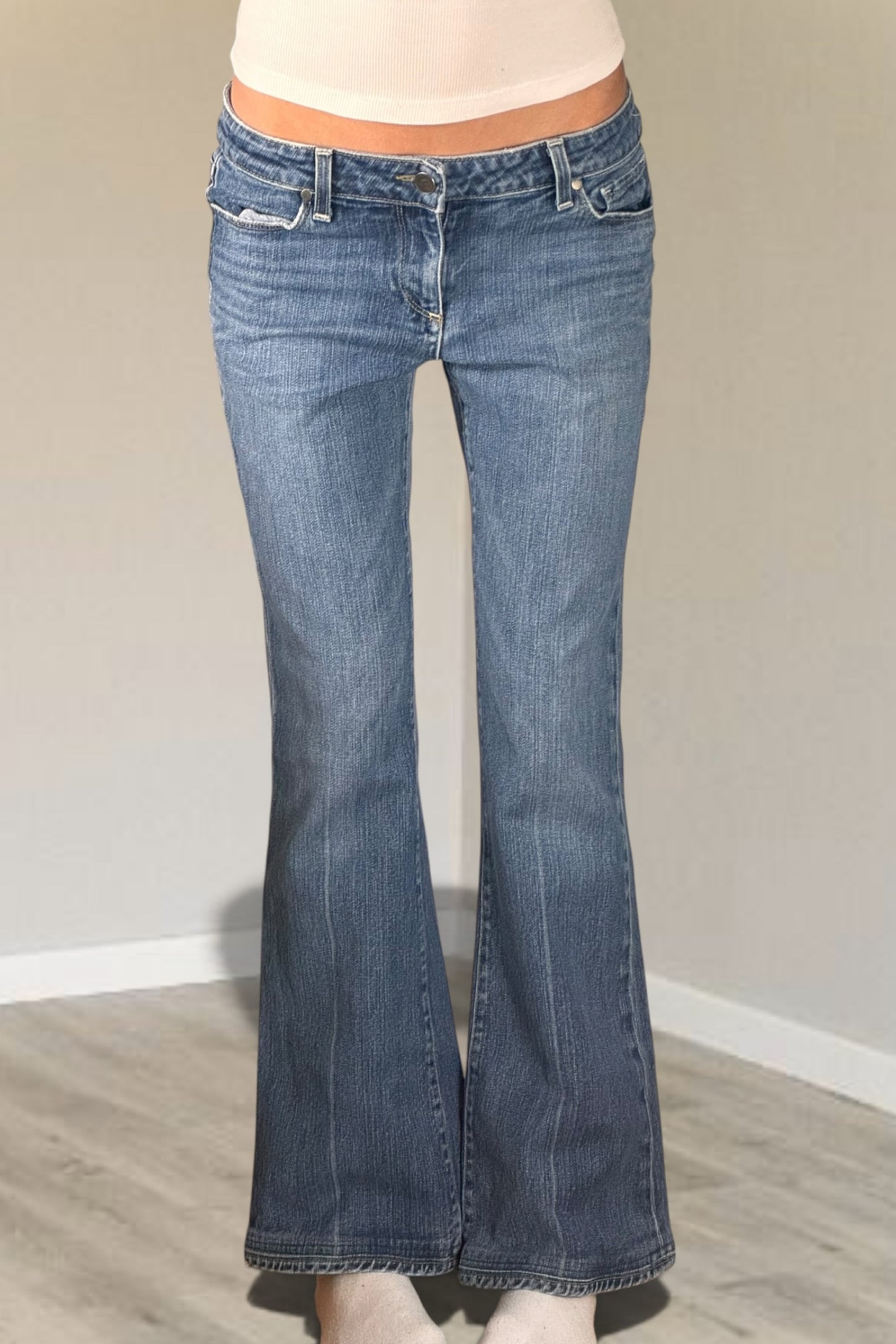 Lågmidjade jeans stl: S