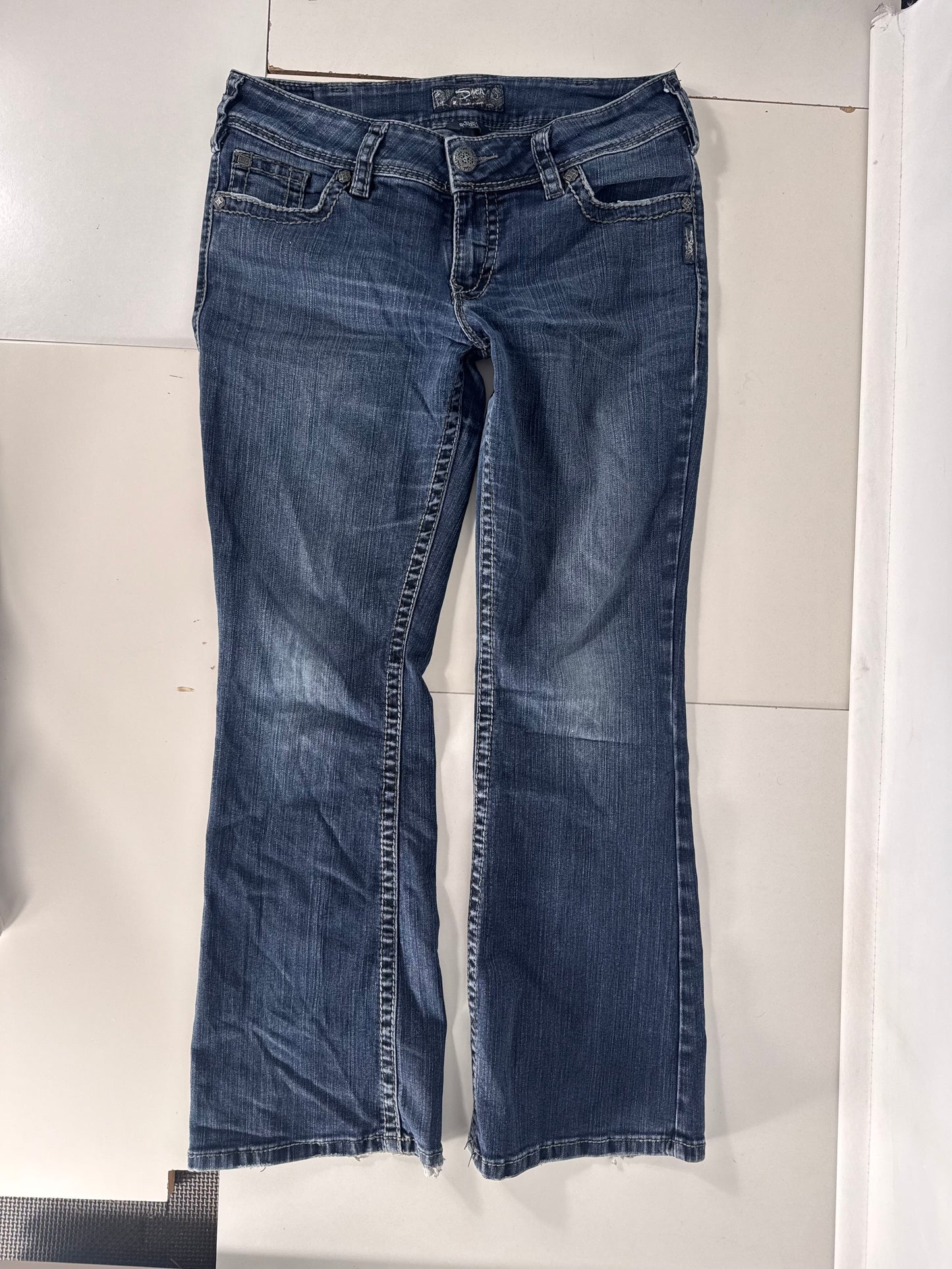 Lågmidjade jeans stl: M