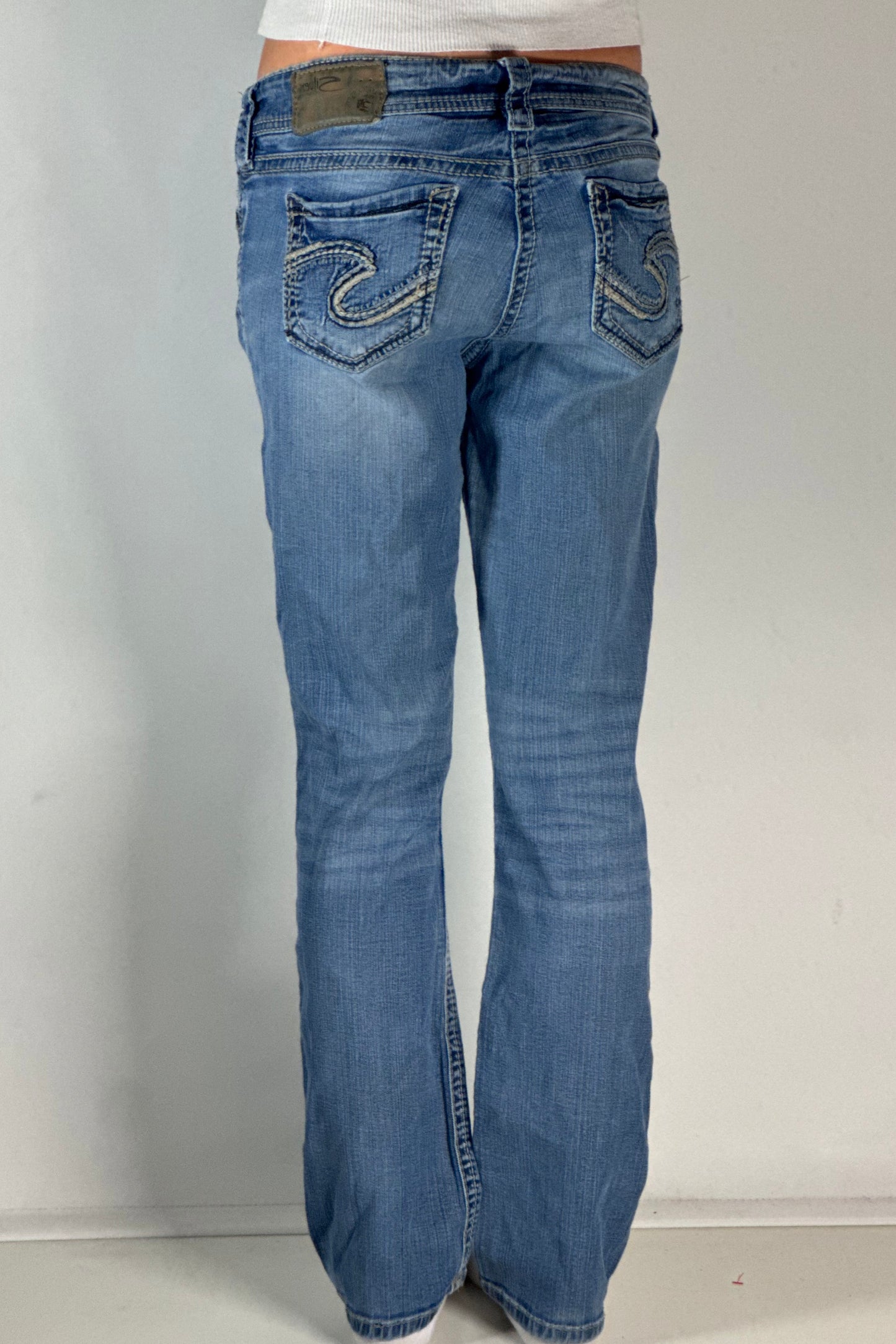 Lågmidjade jeans stl: XS