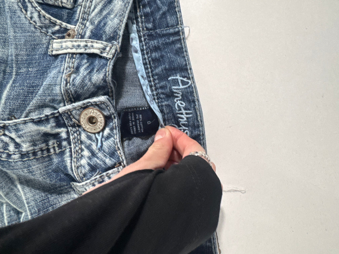 Lågmidjade jeans stl: XXS