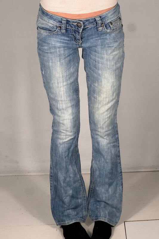 Lågmidjade jeans stl: XS