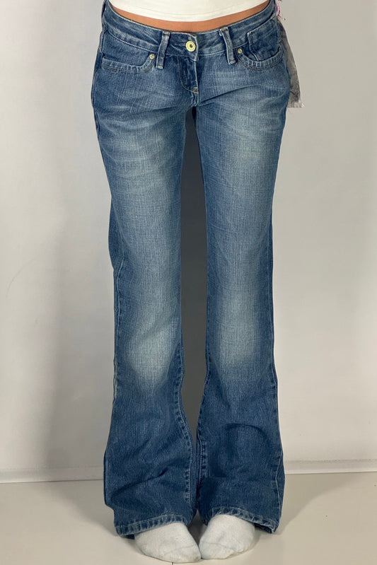 Lågmidjade jeans stl: S