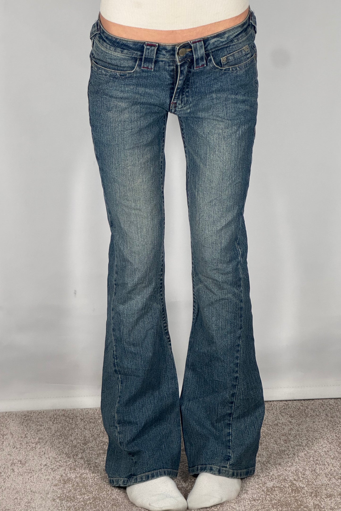 Lågmidjade jeans stl: XS